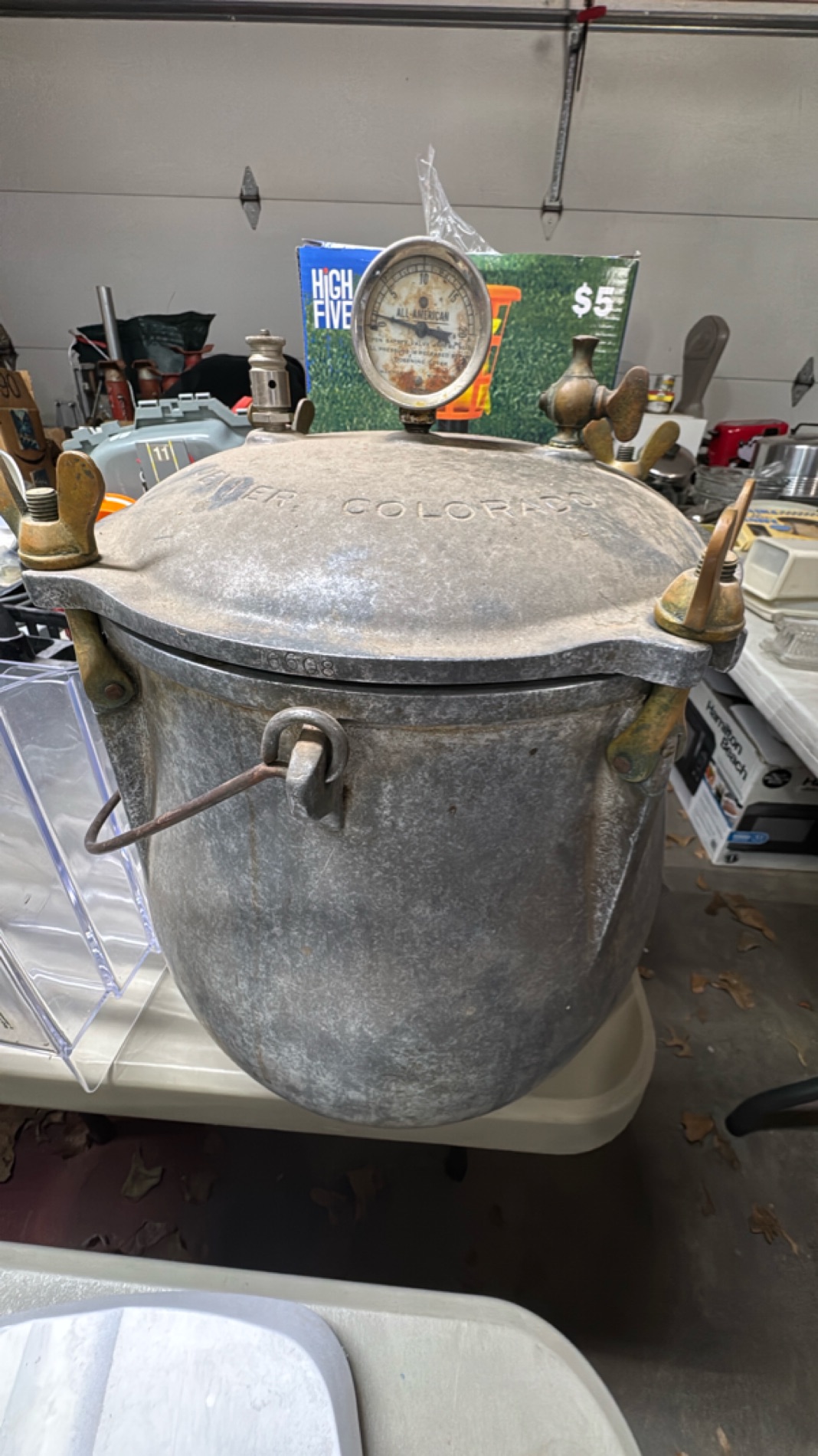 Vintage All-American Pressure Canner