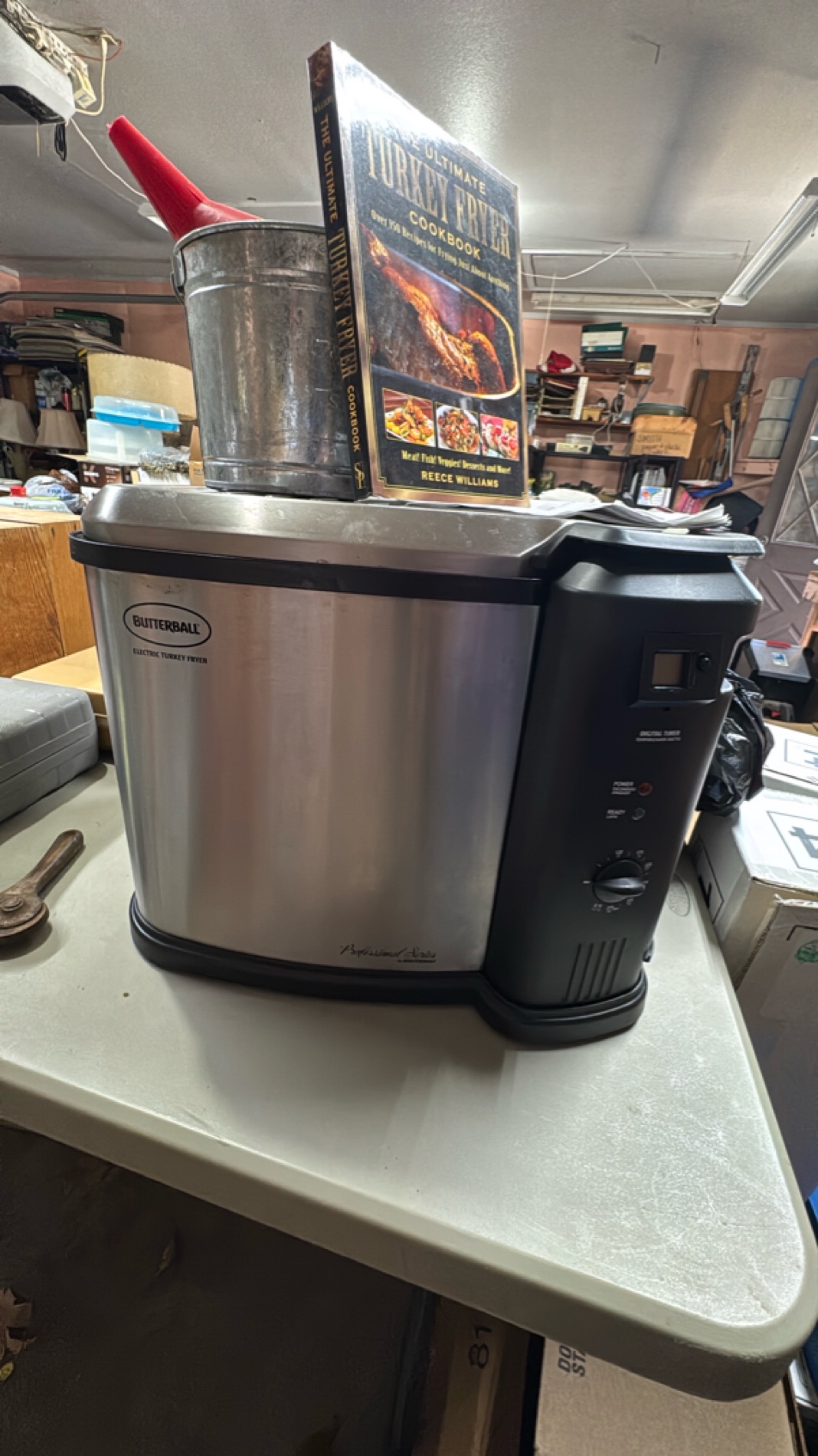 Butterball Electric Turkey Fryer with Accessories & Cookbook