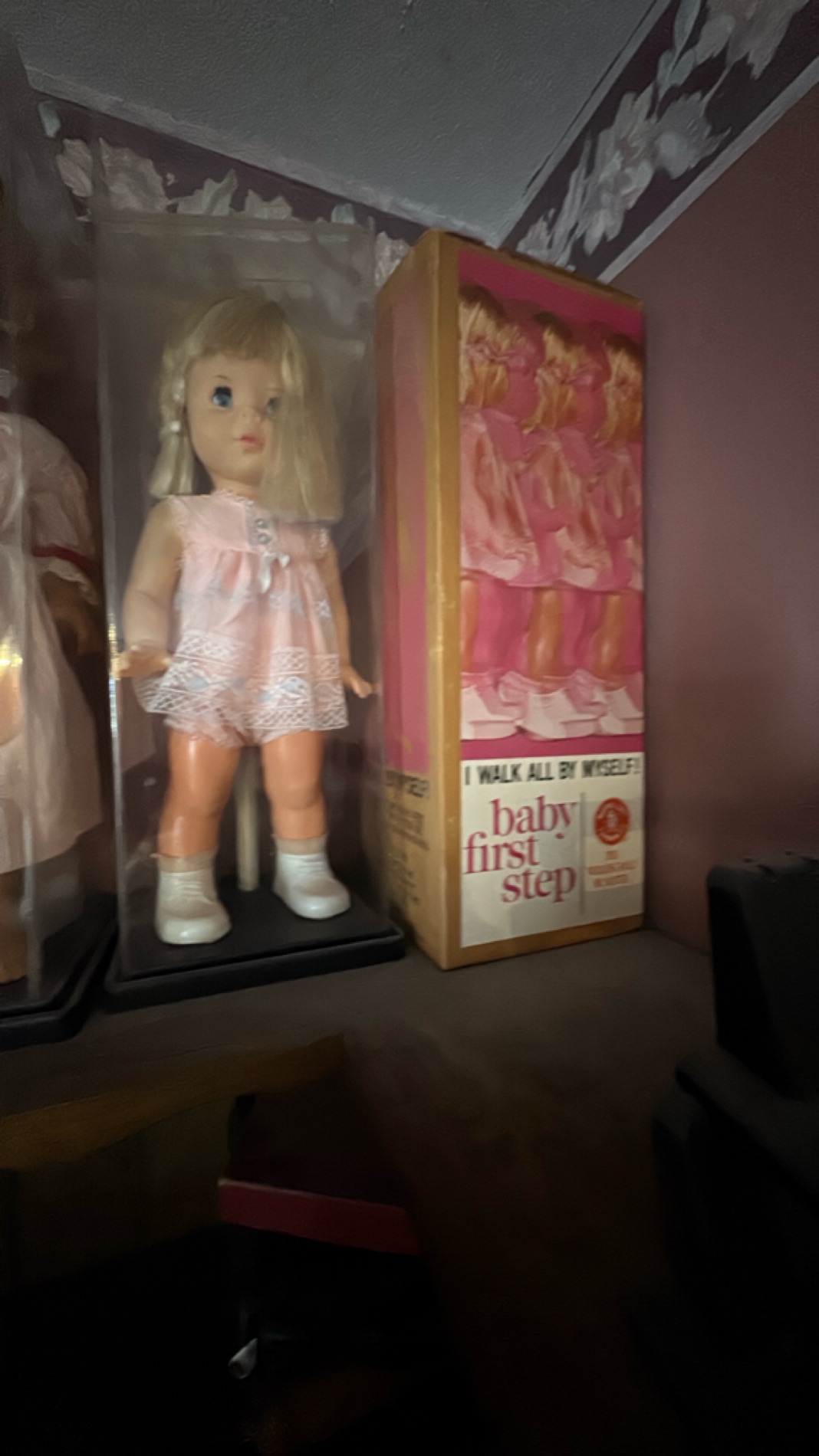 Vintage Ideal Toy Baby First Step Doll