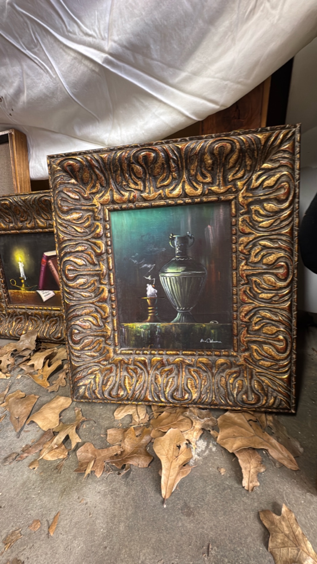 Vintage Framed Still Life Painting