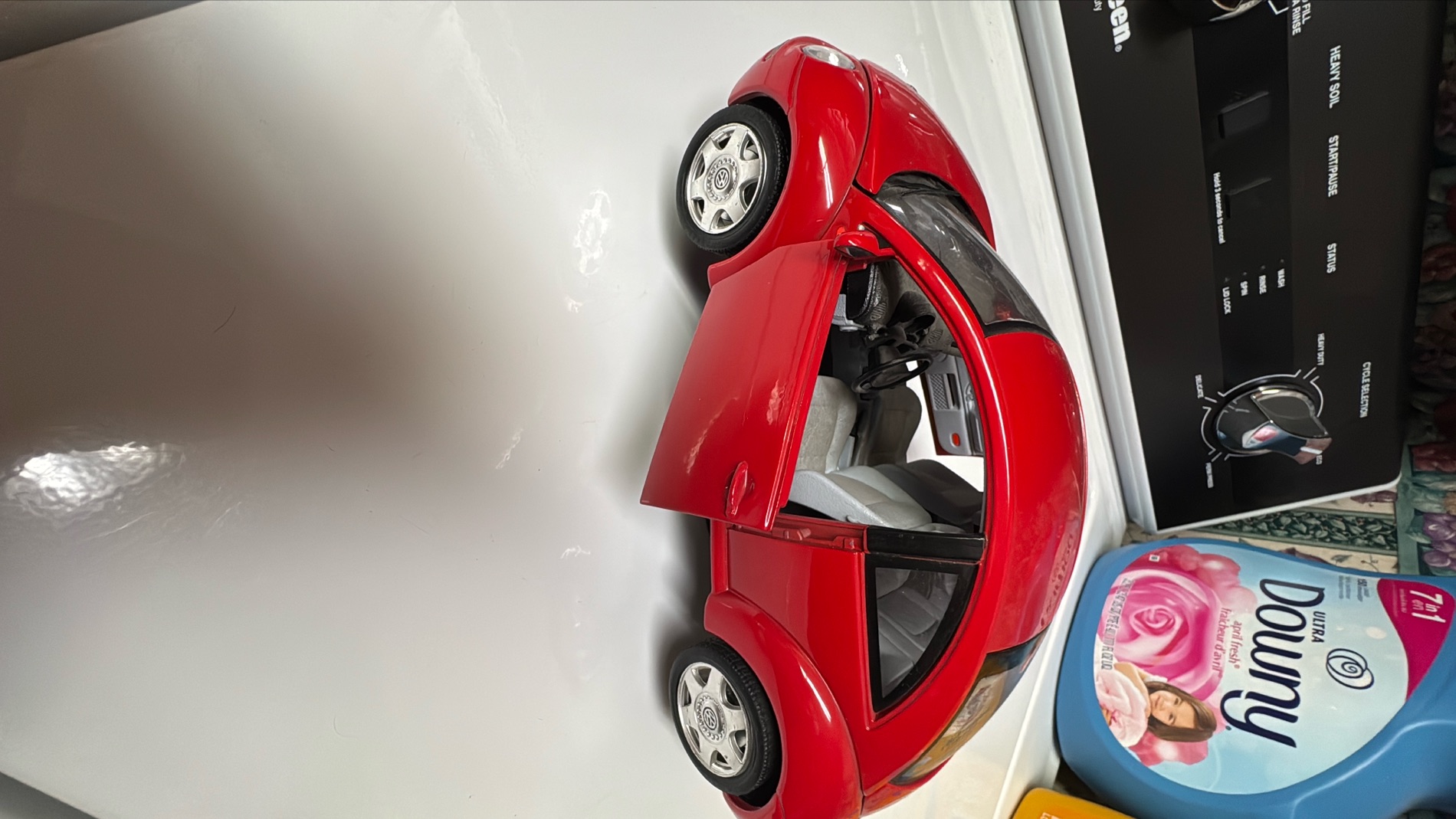 Diecast Red Model Car