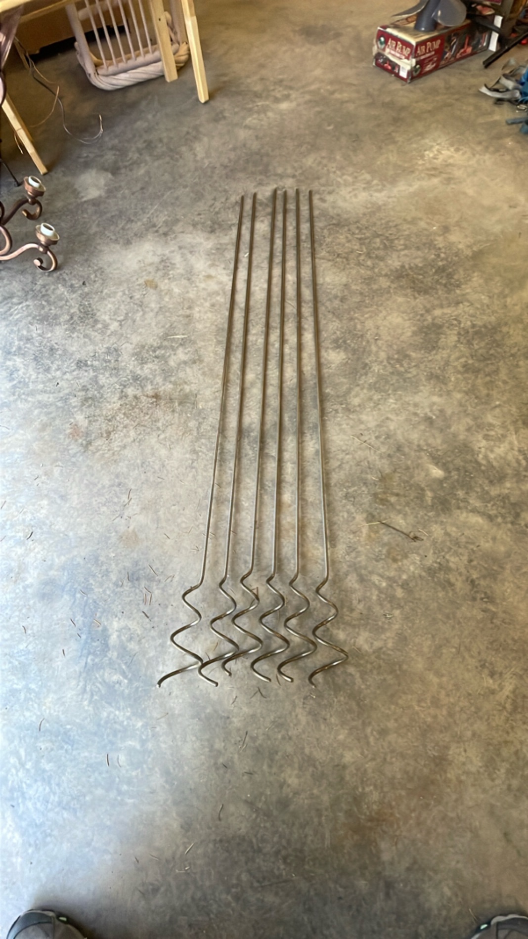Heavy Duty Spiral Anchor Stakes