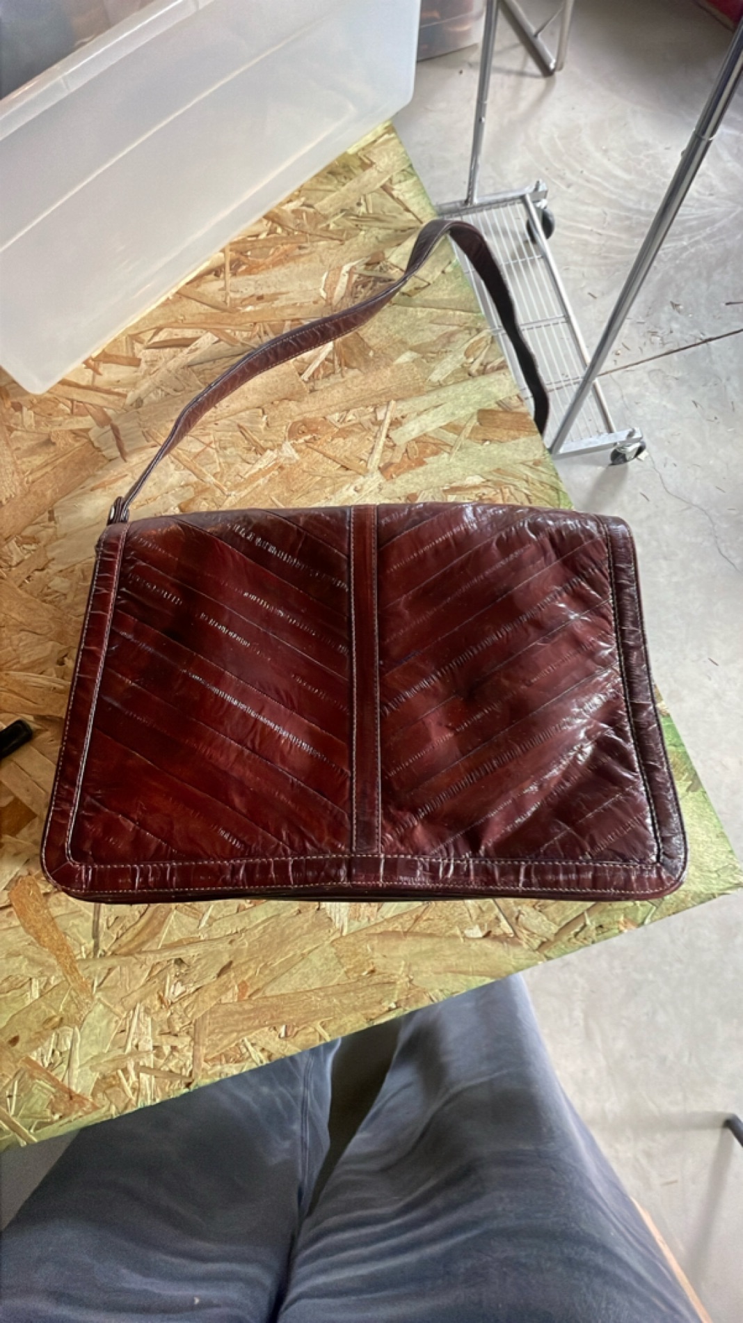 Vintage Leather Laptop Bag