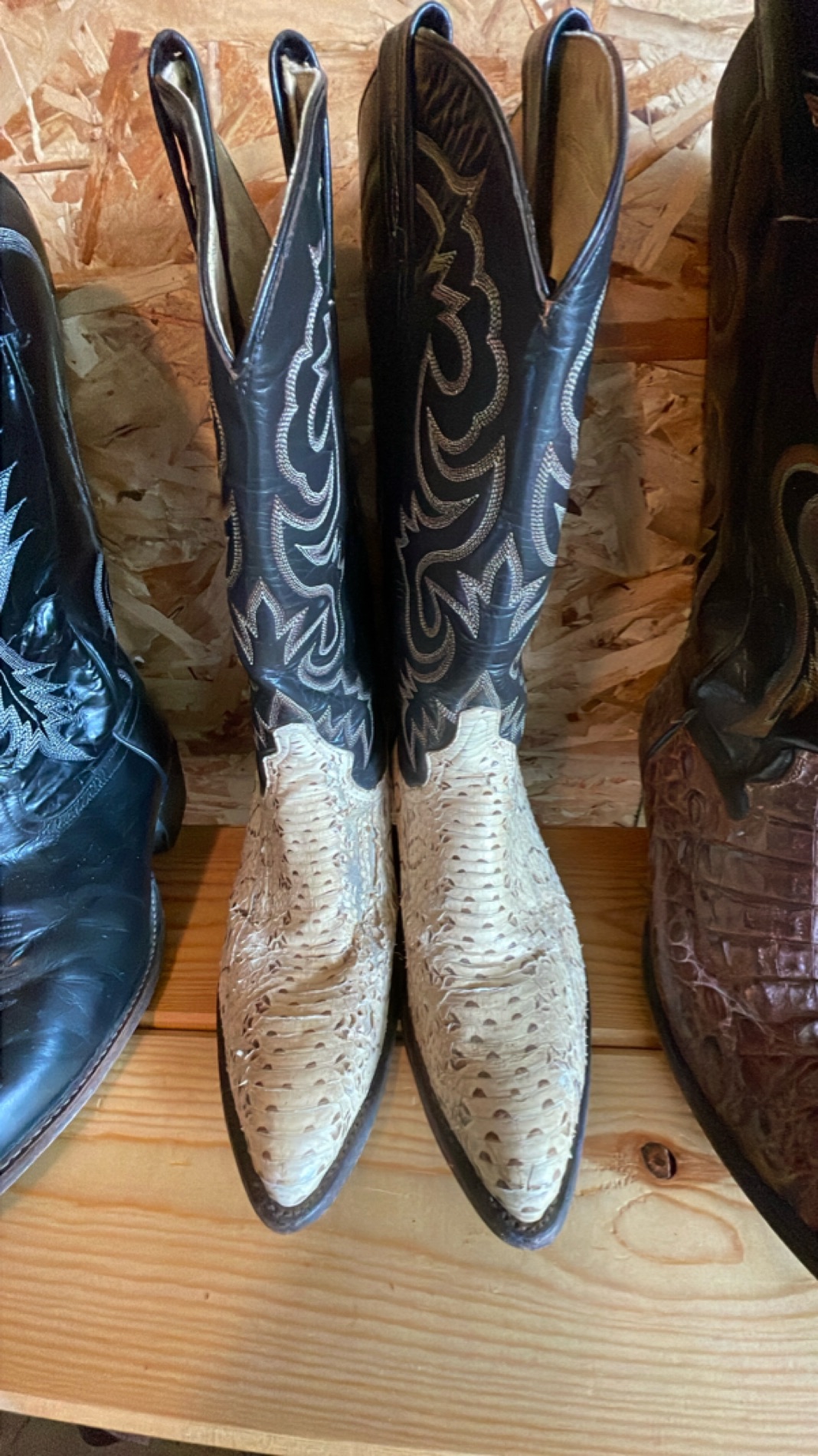 Exotic Leather Cowboy Boots