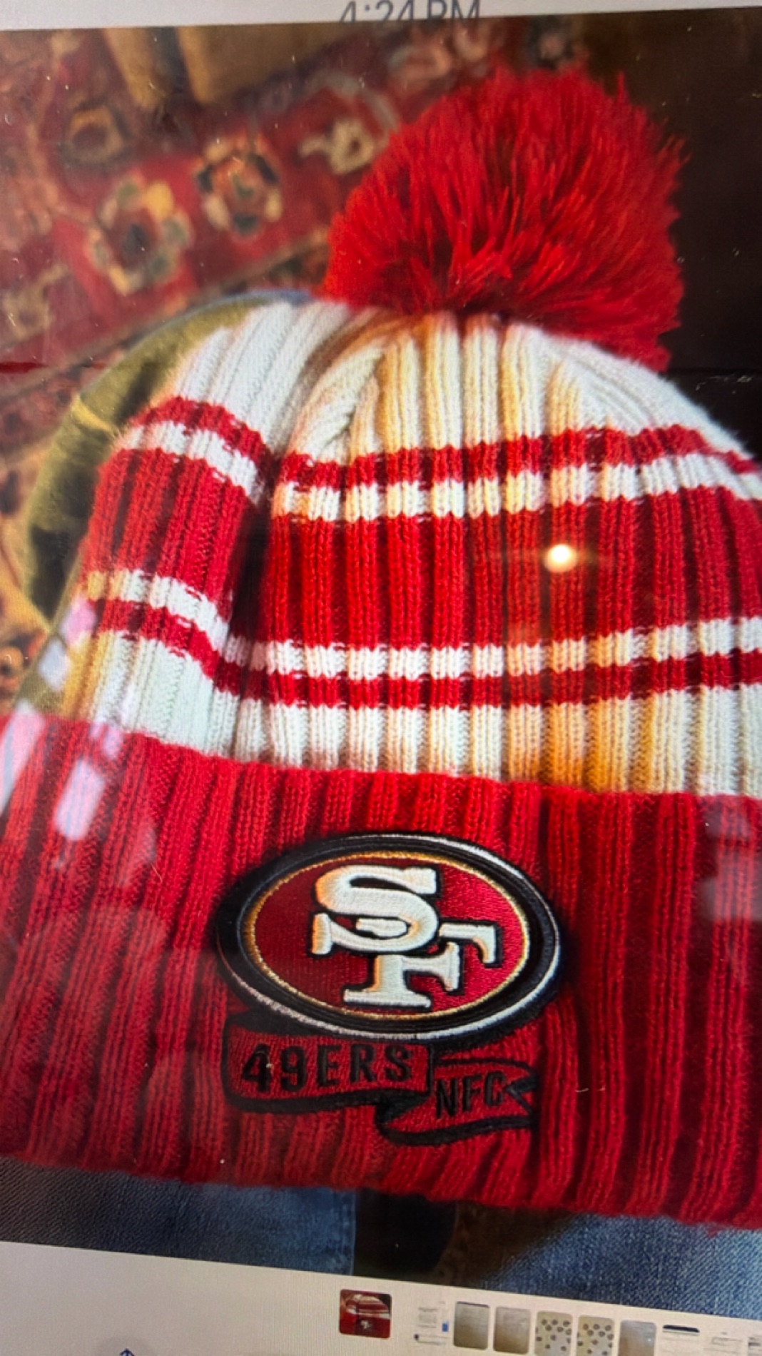 San Francisco 49ers Beanie Hat