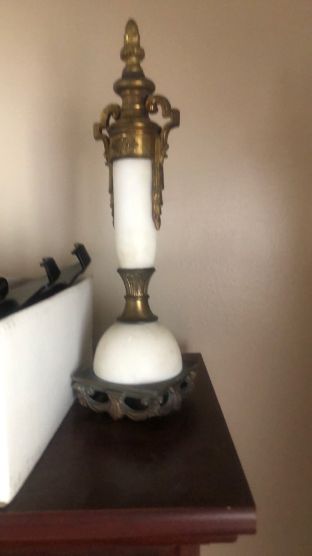 Vintage Brass Table Lamp