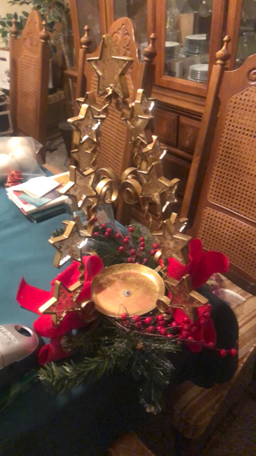 Elegant Holiday Candle Holder