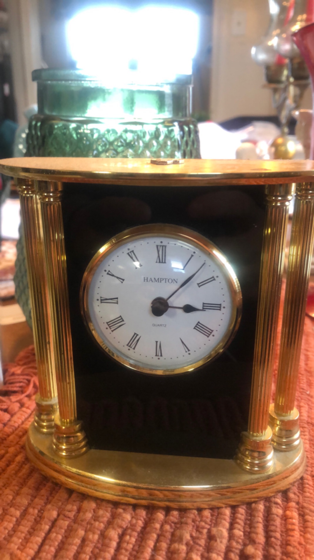 Hampton Quartz Mantel Clock