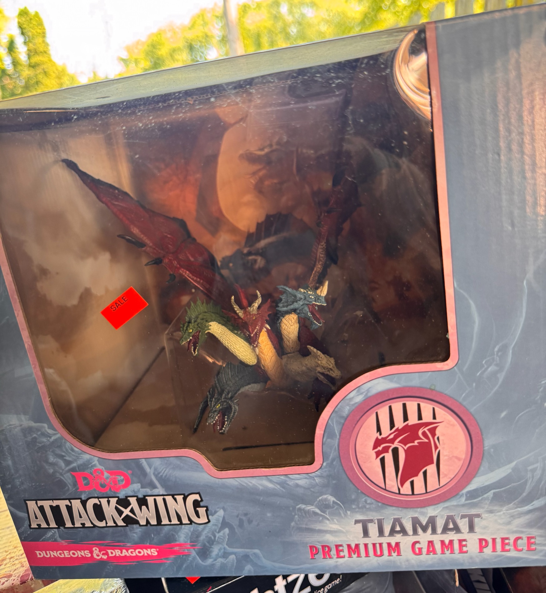 D&D Attack Wing Tiamat Premium Game Piece photo