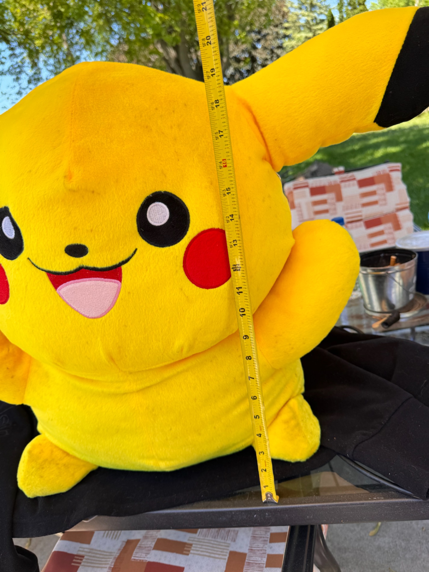 Large Pikachu Plush Toy photo