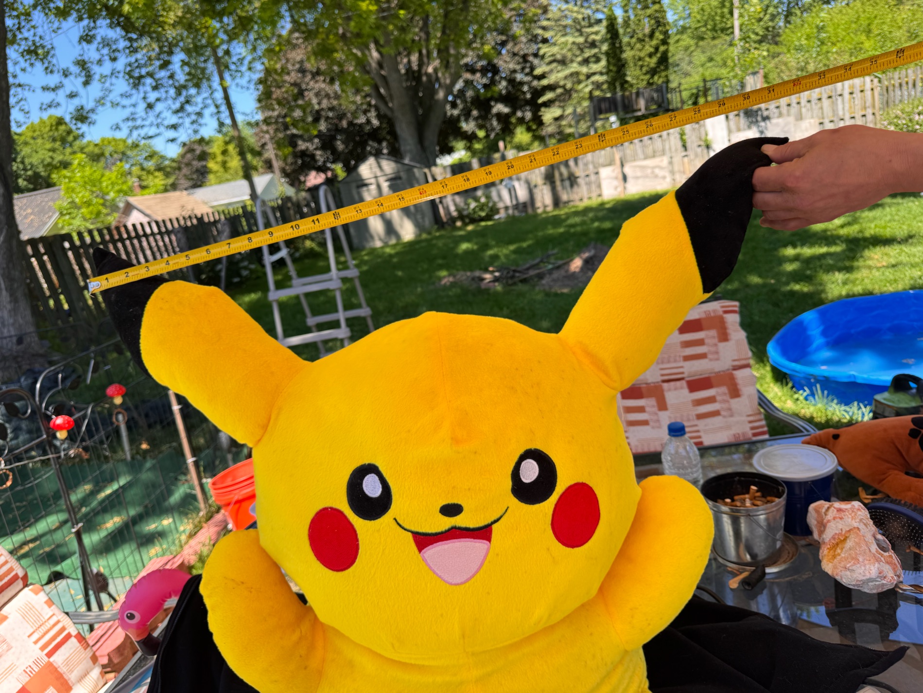 Large Pikachu Plush Toy photo