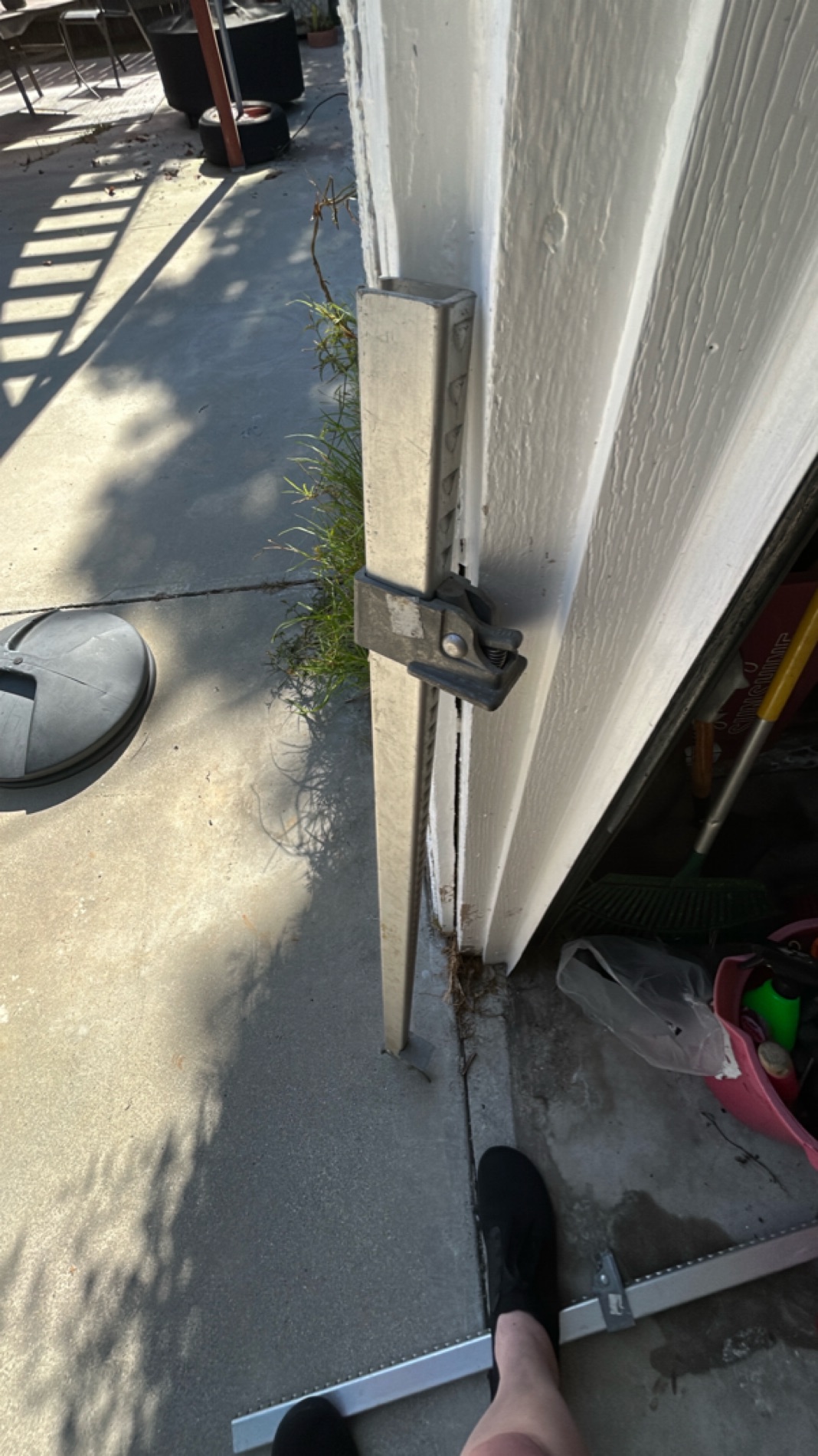 Heavy-Duty Aluminum Adjustable Door Security Bar