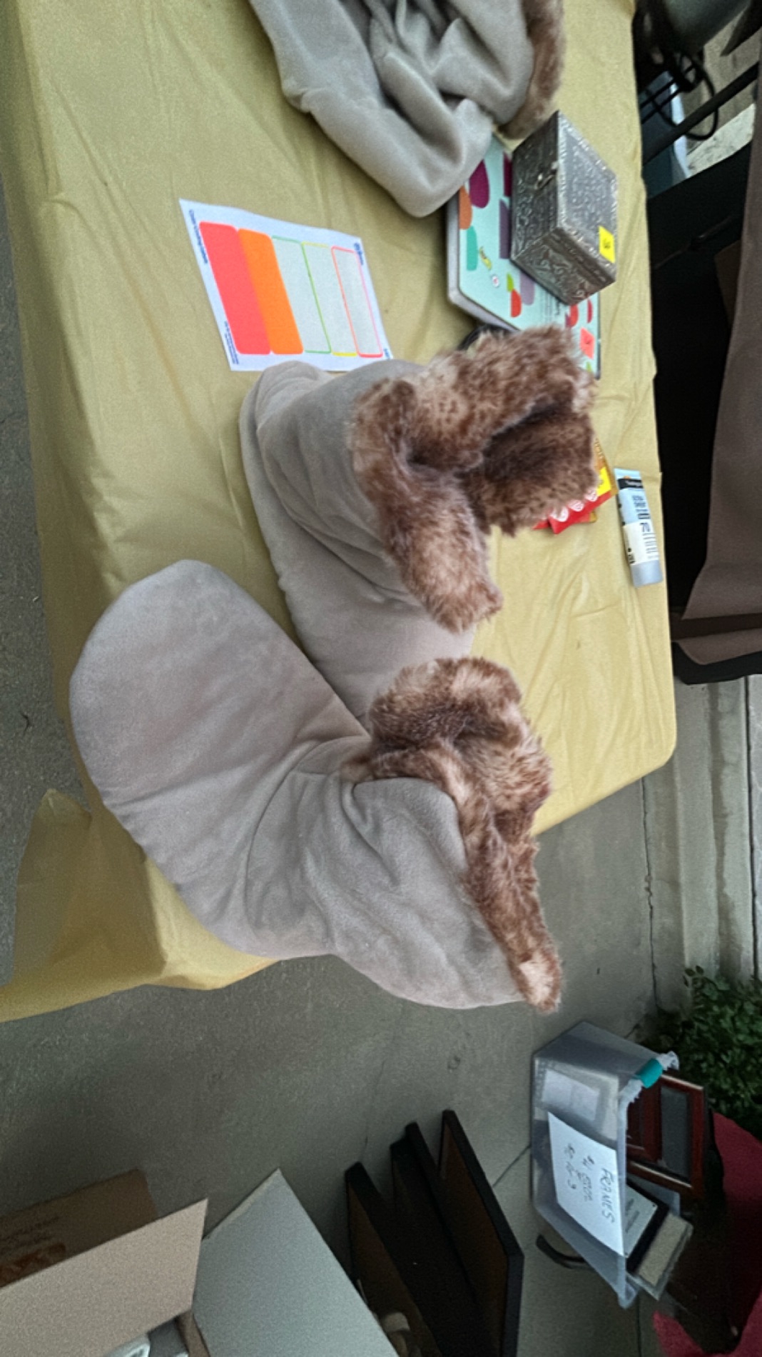 Cozy Fur-Lined Indoor Slippers