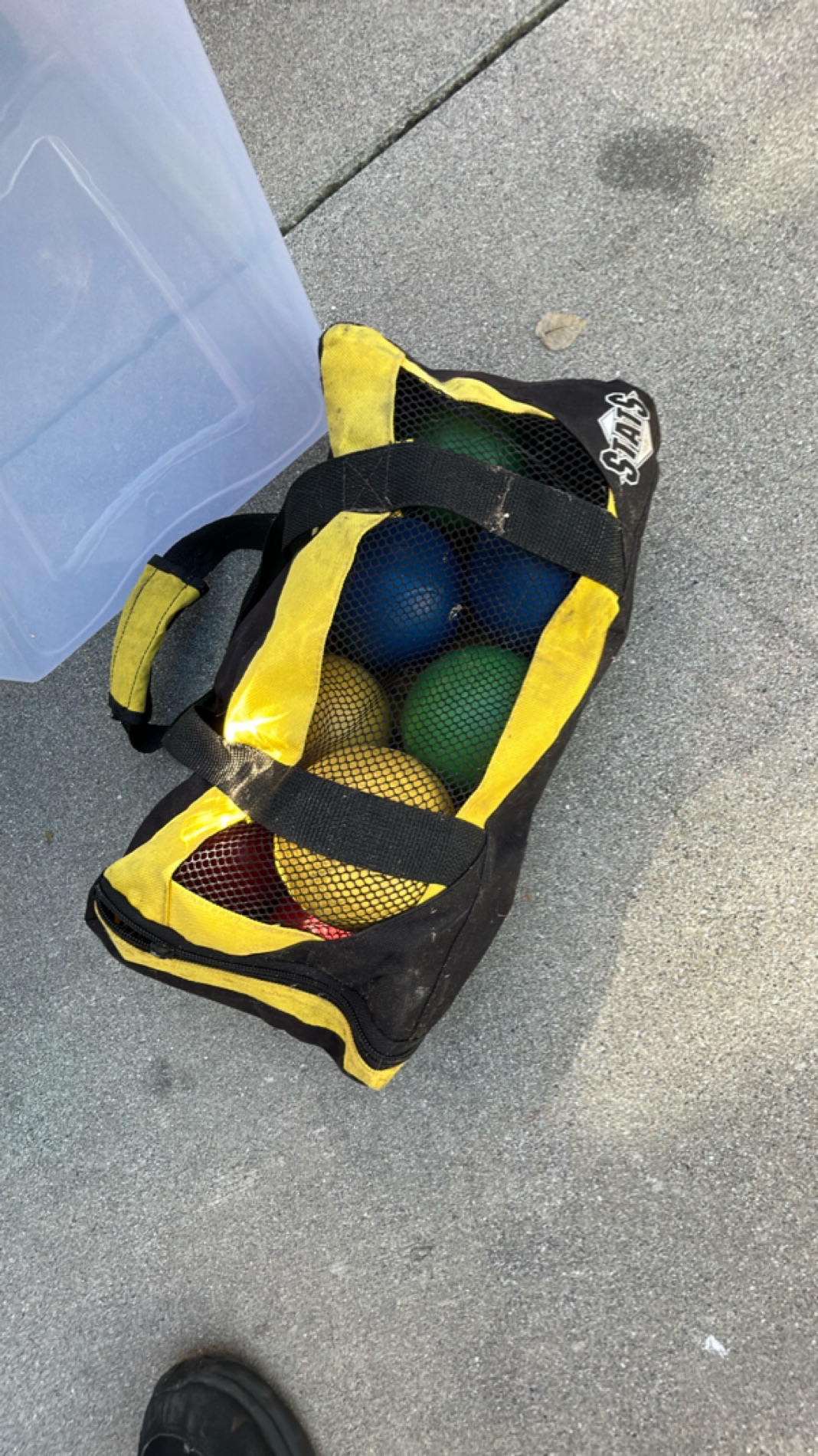 Bocce Ball Set with Carrying Bag