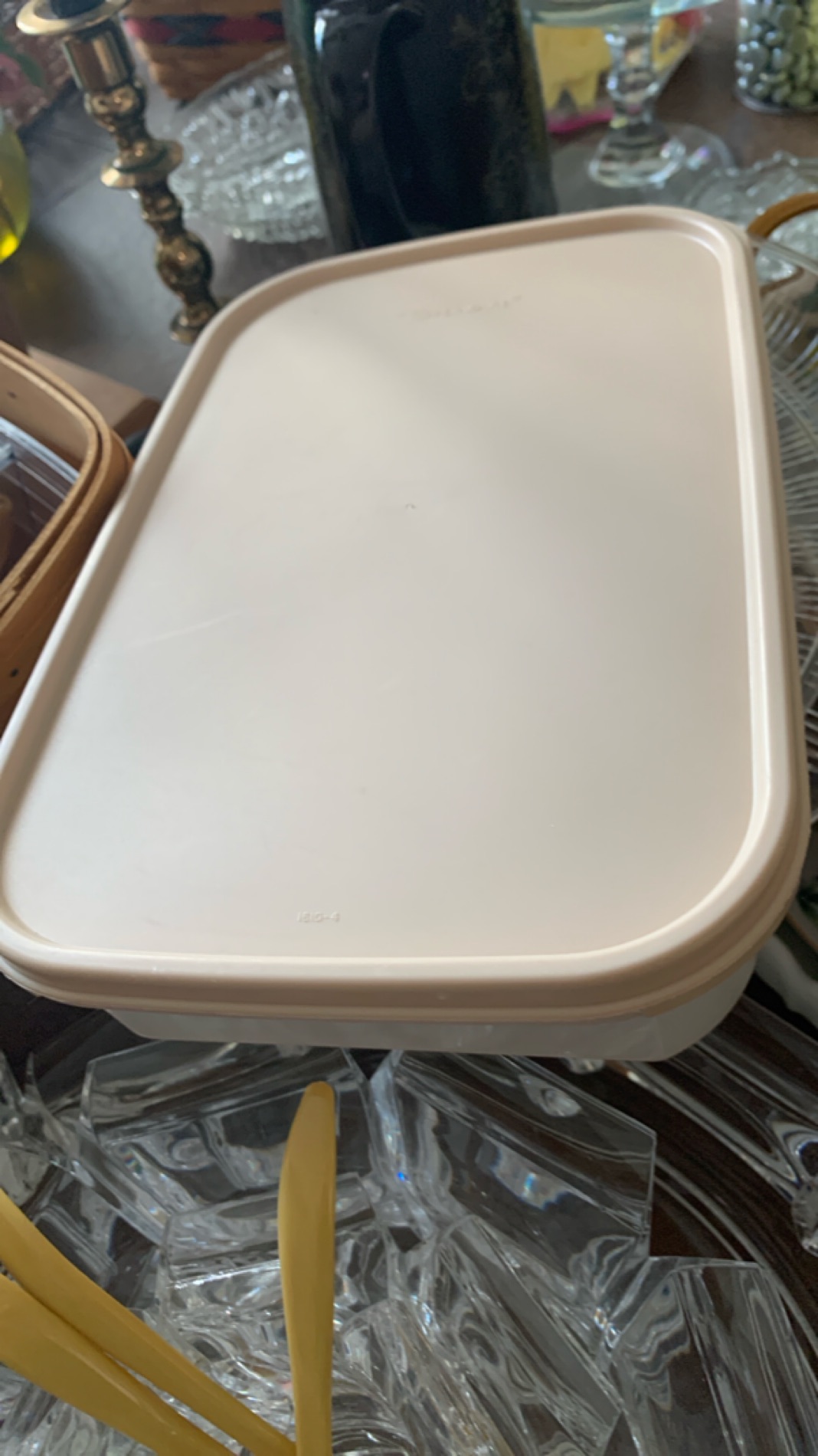 Vintage Tupperware Storage Container