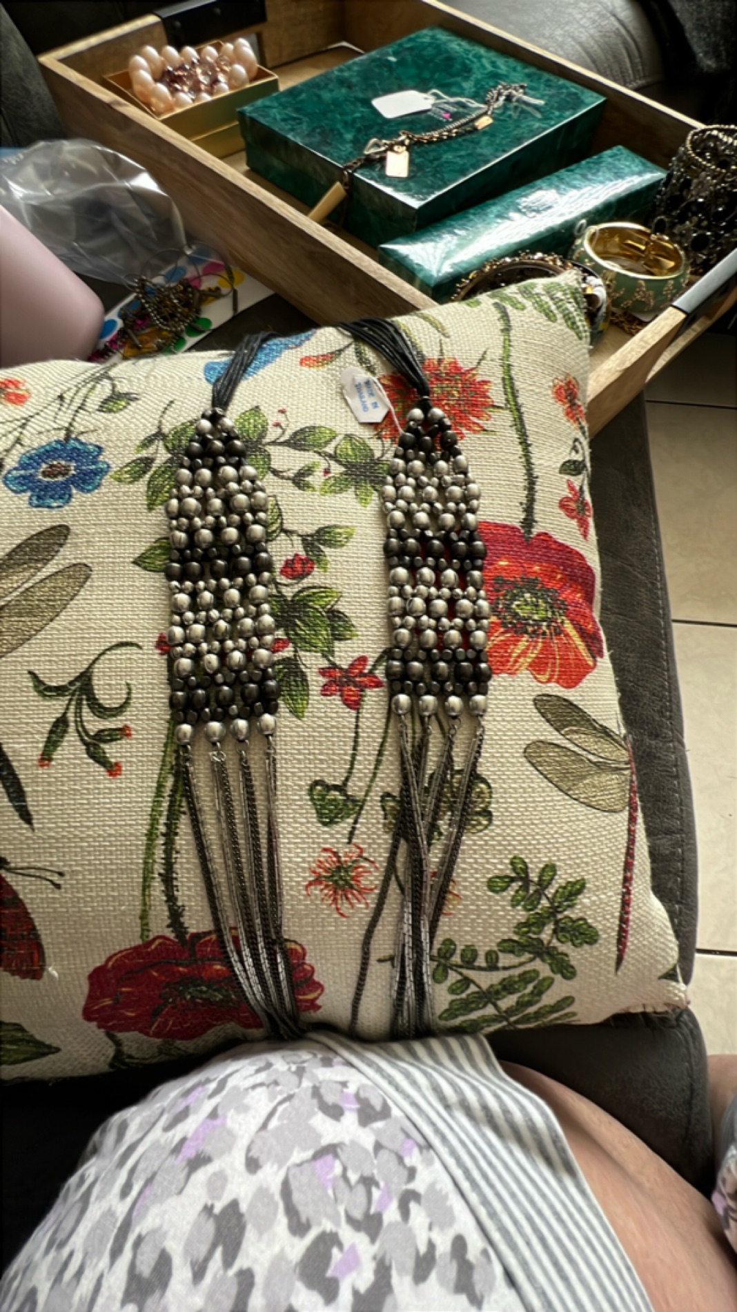 Elegant Beaded Necklace Set