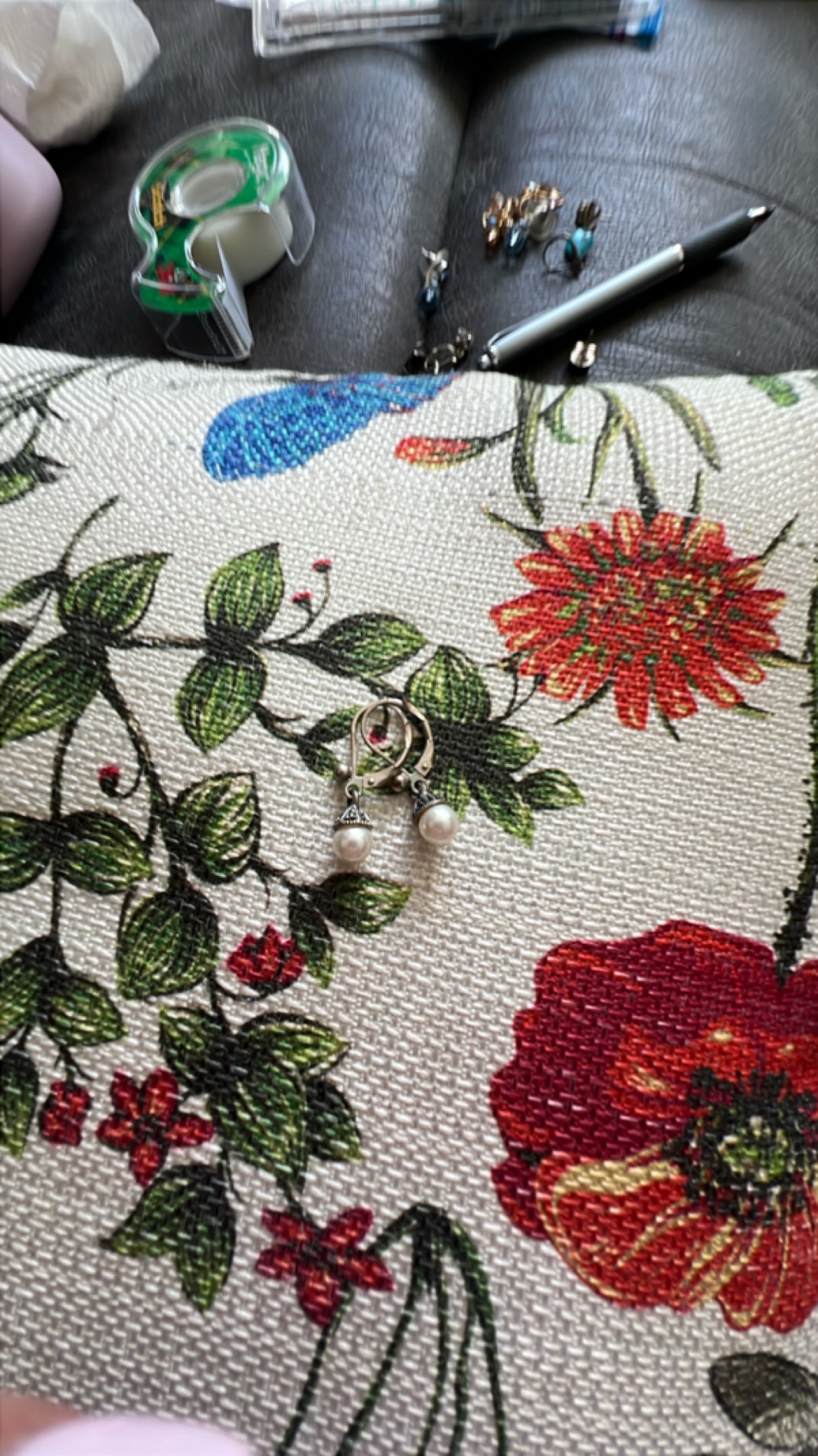 Elegant Pearl Drop Earrings