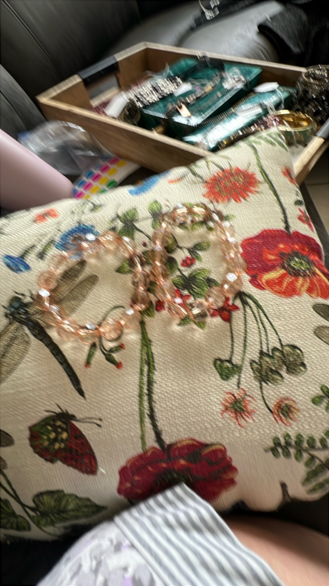 Elegant Crystal Beaded Bracelet