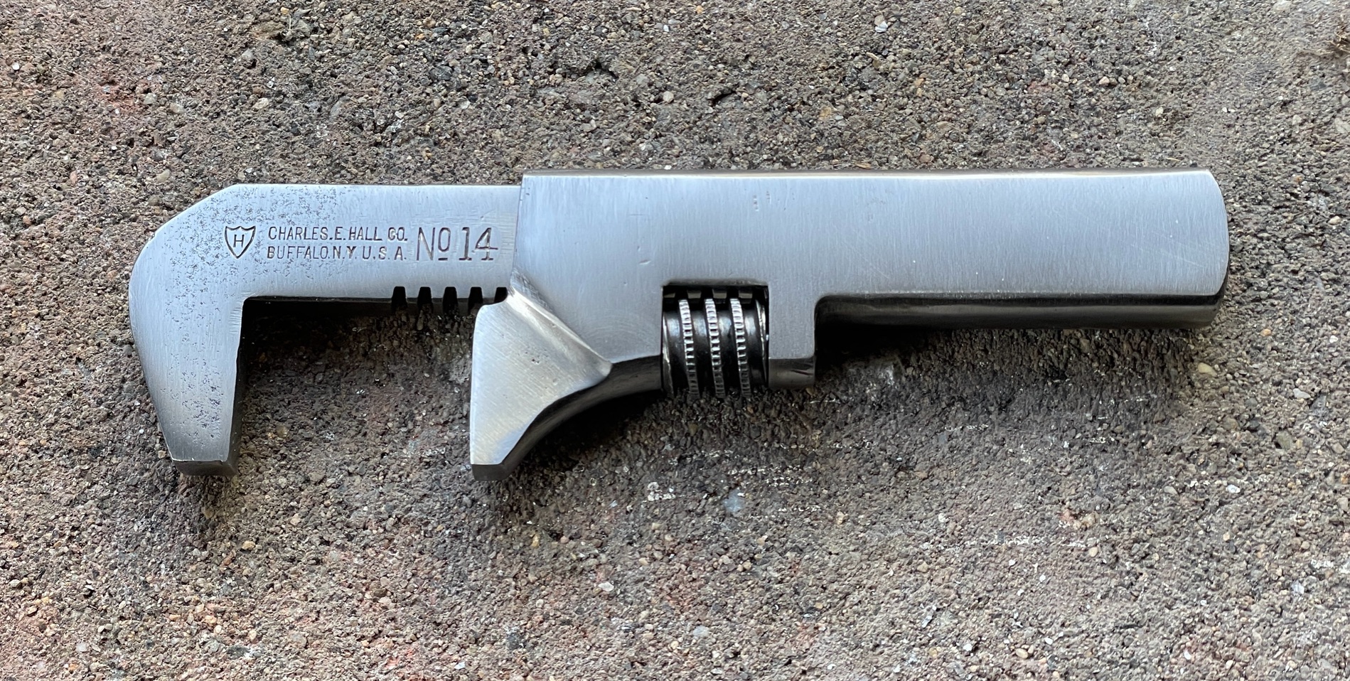 Charles E. Hall Co. No. 14 Adjustable Bicycle Wrench