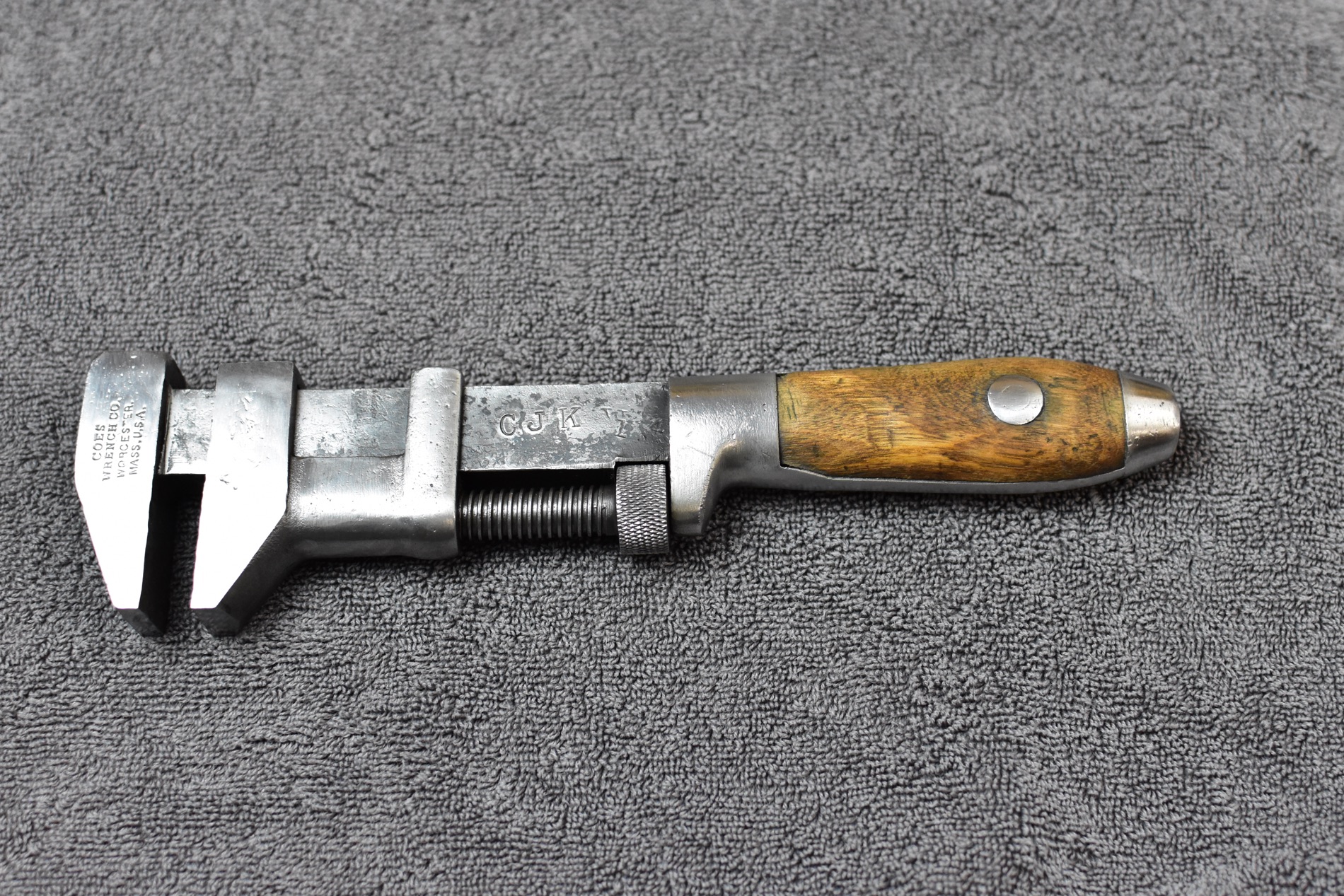 Vintage Coes Monkey Wrench