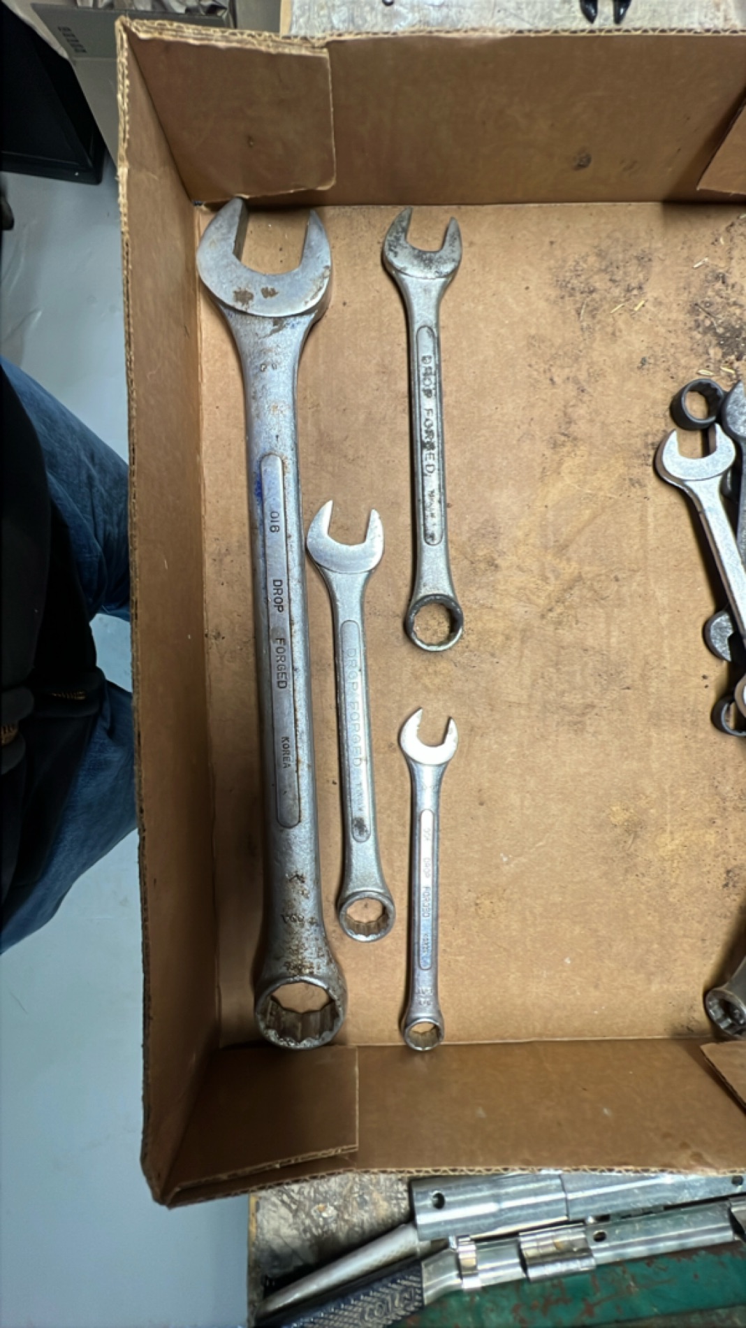 Drop Forged Wrench Set - Korea