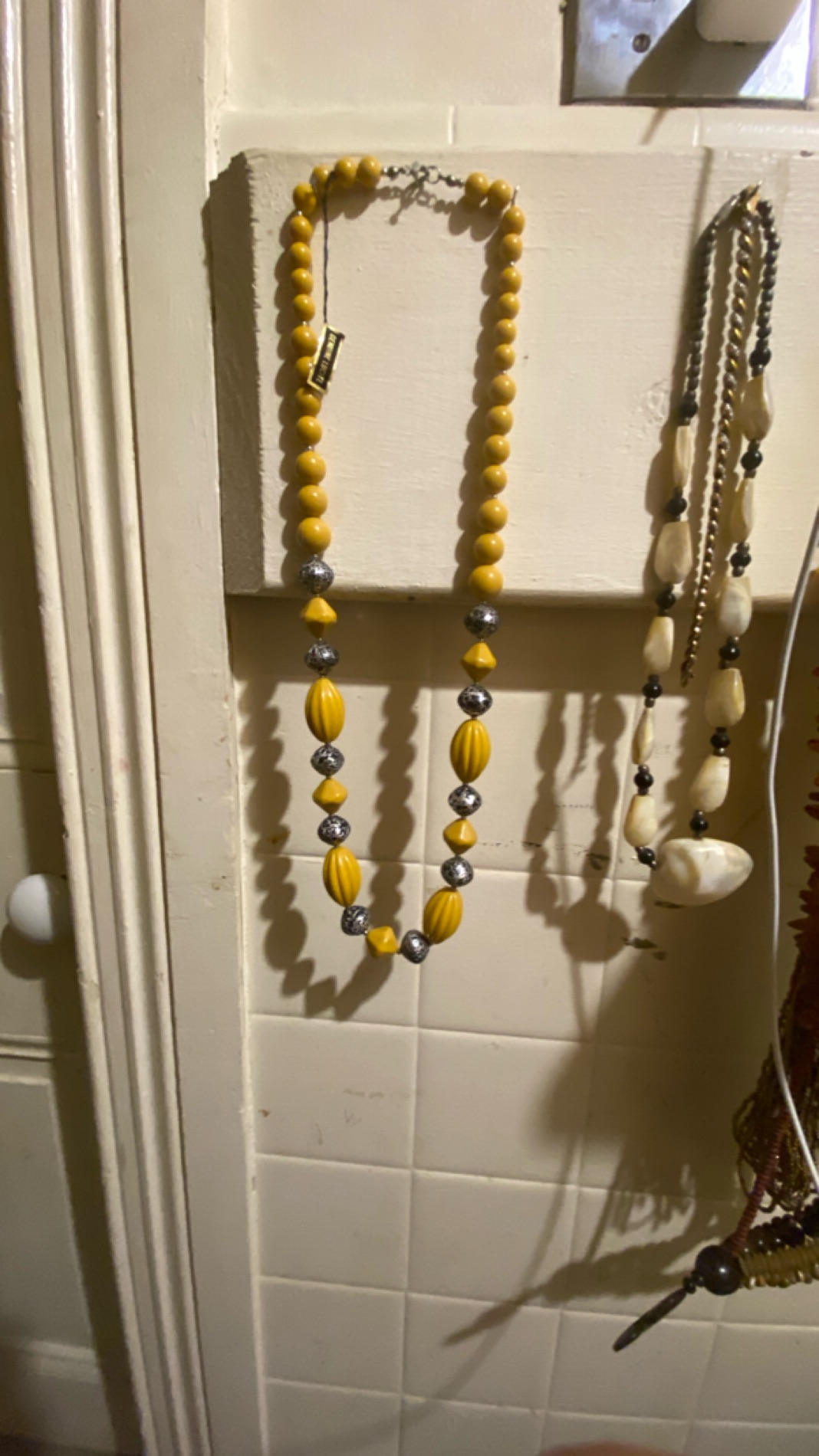 Genuine Lucite Beaded Necklace Collection photo