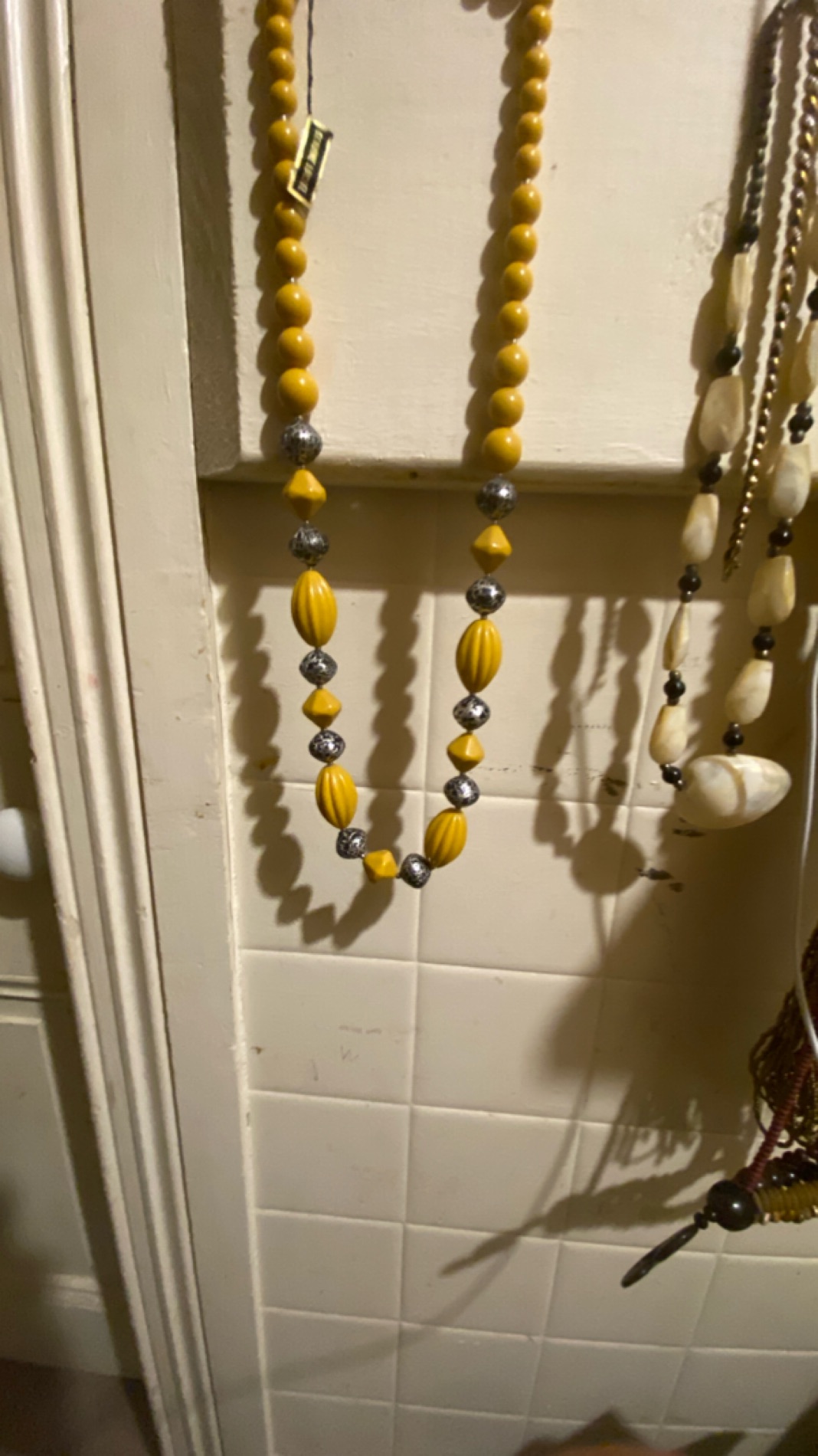 Genuine Lucite Beaded Necklace Collection photo