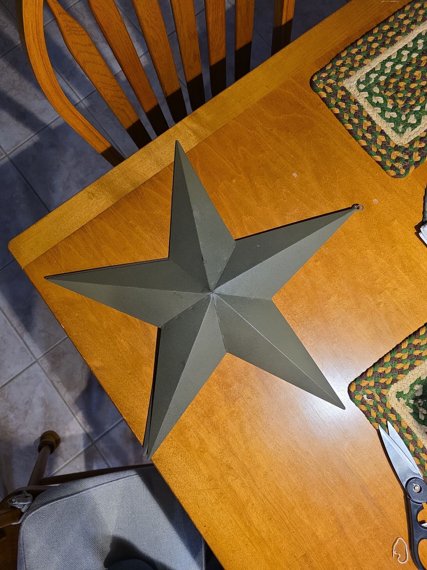 Metal Wall Star Decor