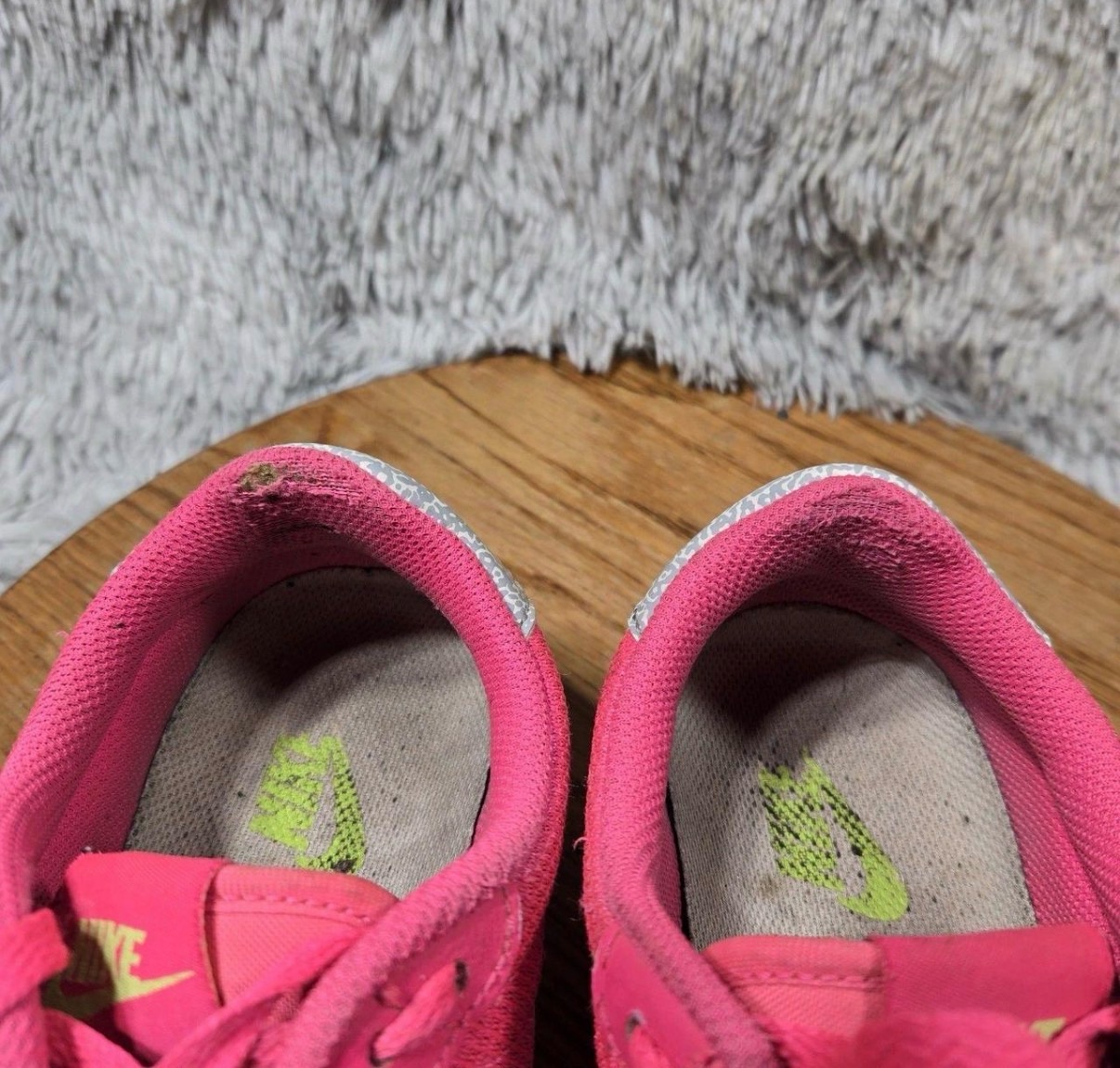 Nike Women's Dual Fusion Pink Running Shoes - Size 7 photo