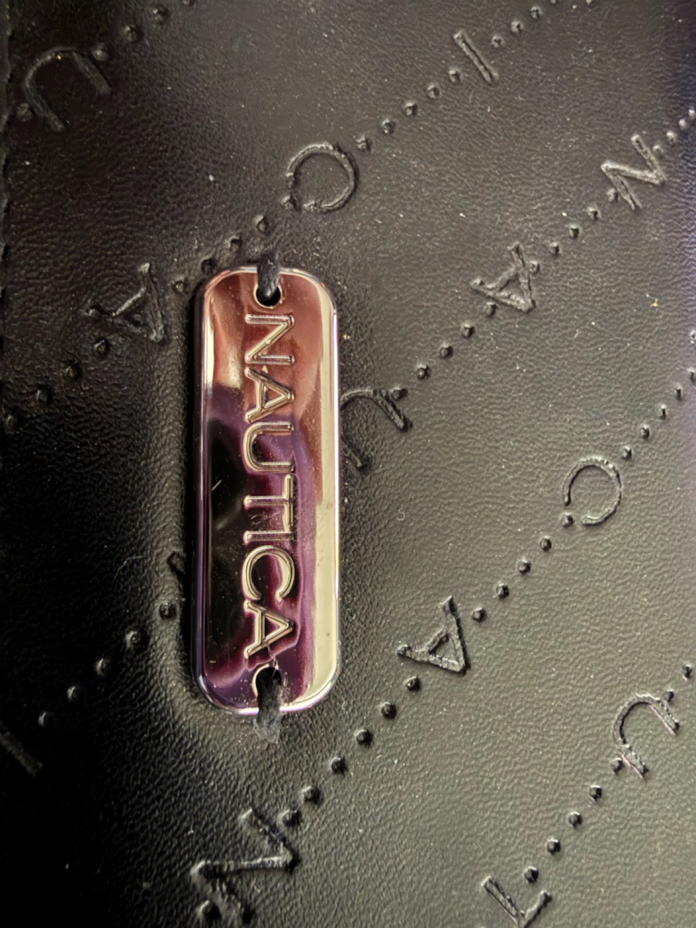 Nautica Black Wallet with RFID Protection photo
