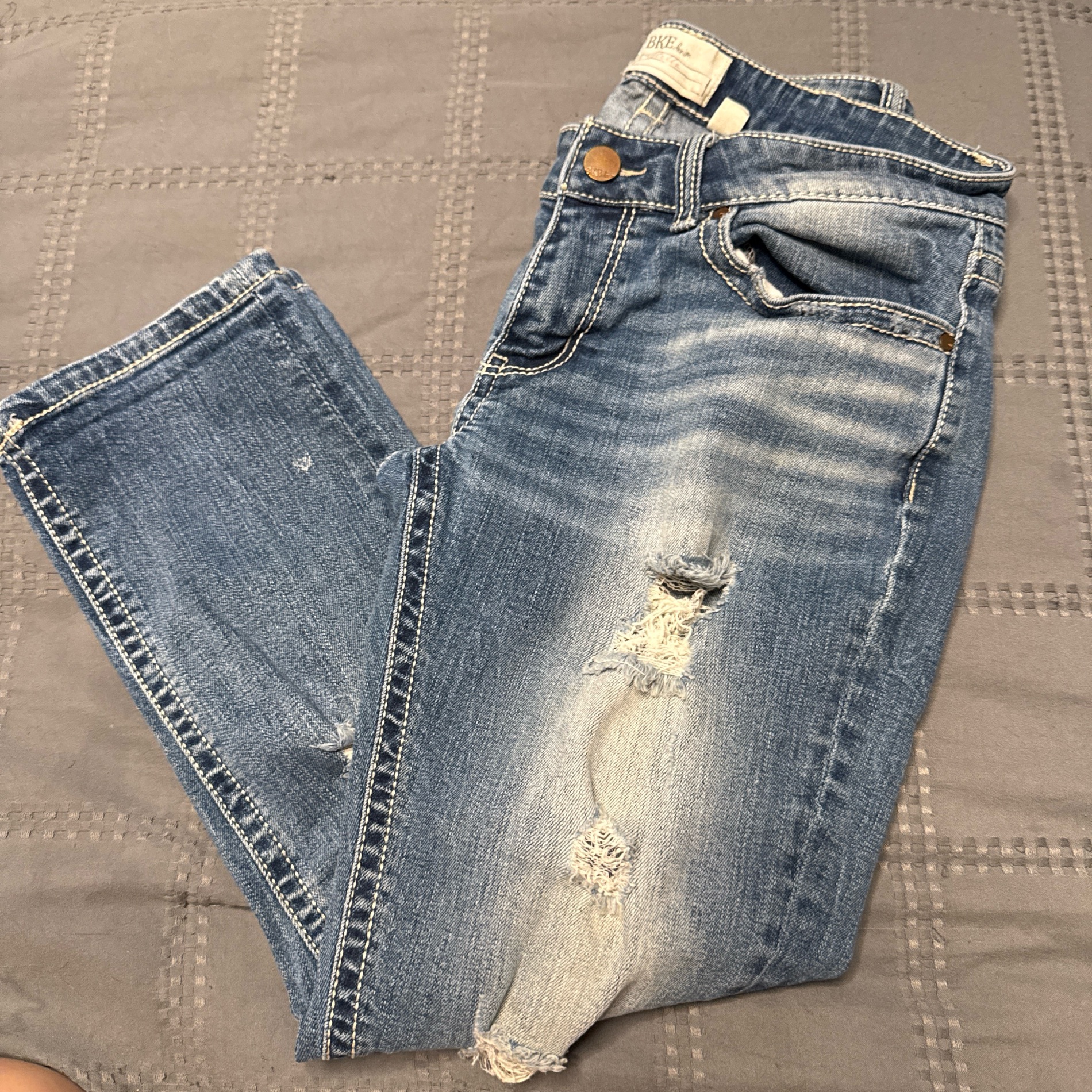BKE Denim Stella Distressed Jeans - Size 29