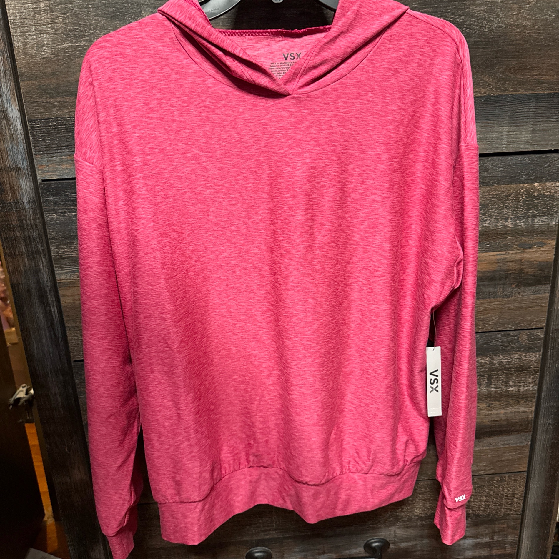 Victoria's Secret Sport Pink Pullover Hoodie - Size Large