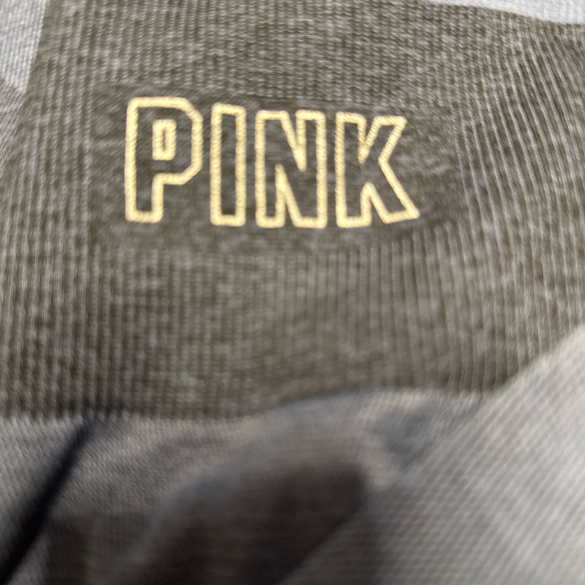 Victoria's Secret Pink Seamless Leggings in Heathered Gray photo