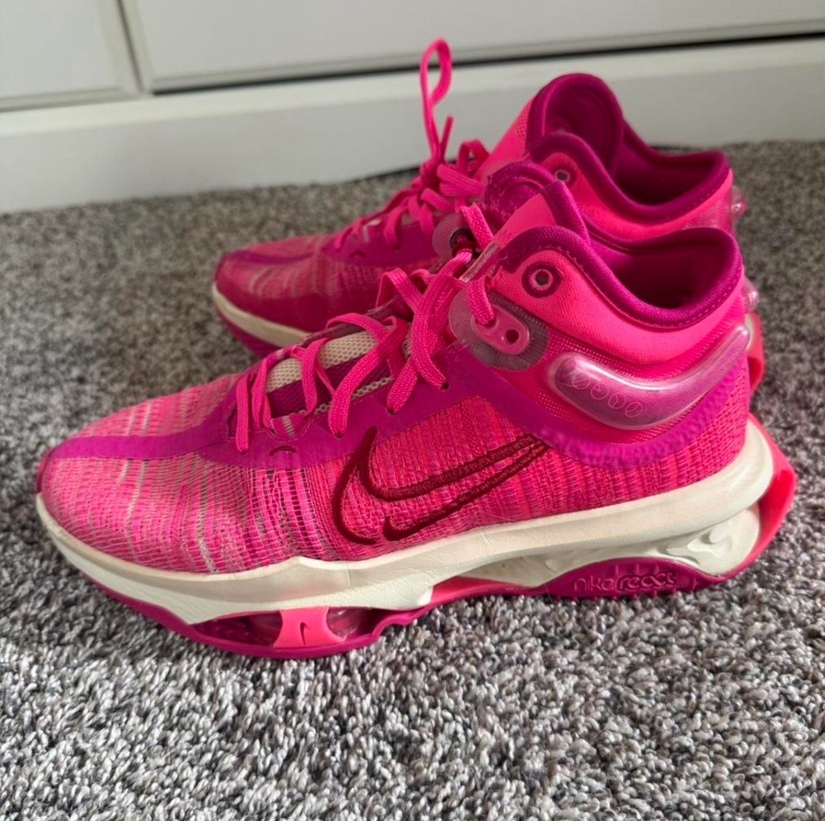 Nike Air Zoom BB NXT Sneakers - Pink, Size 7.5 photo