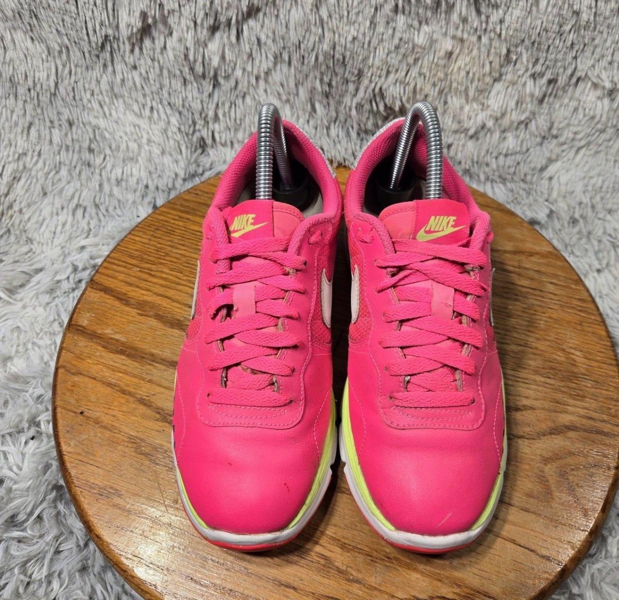 Nike Women's Dual Fusion Pink Running Shoes - Size 7 photo