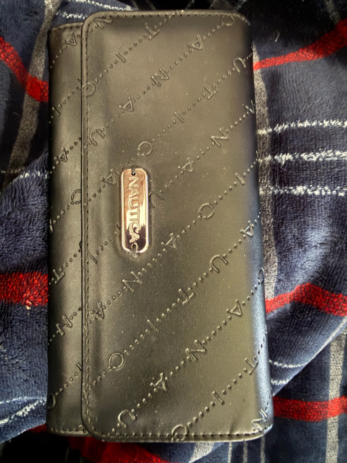 Nautica Black Wallet with RFID Protection