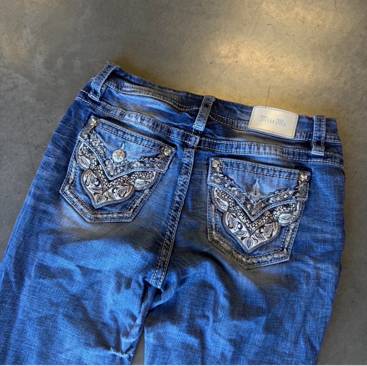 Miss Me Embellished Bootcut Jeans