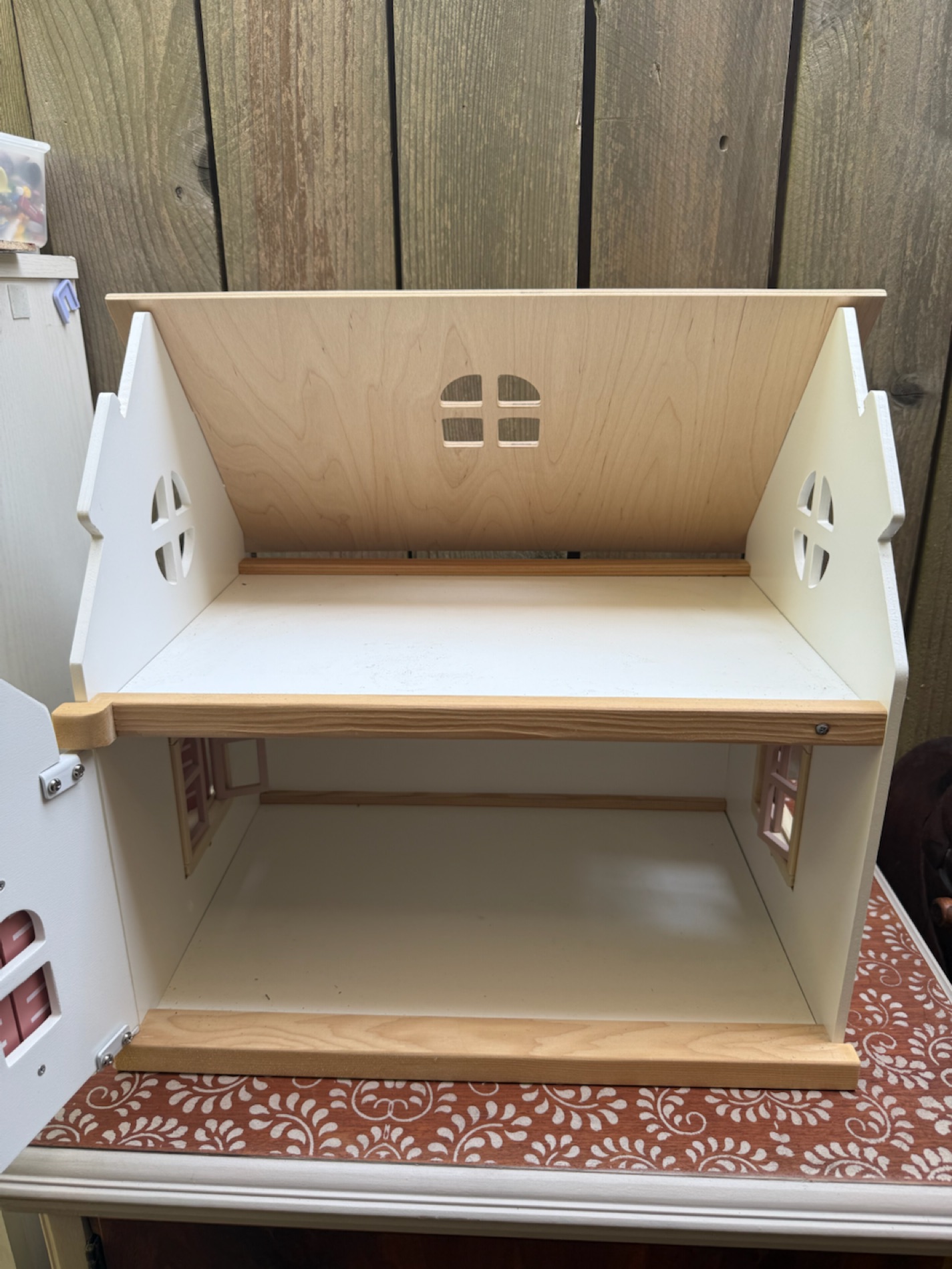 Cottontail Cottage Charming Wooden Dollhouse Cottage photo
