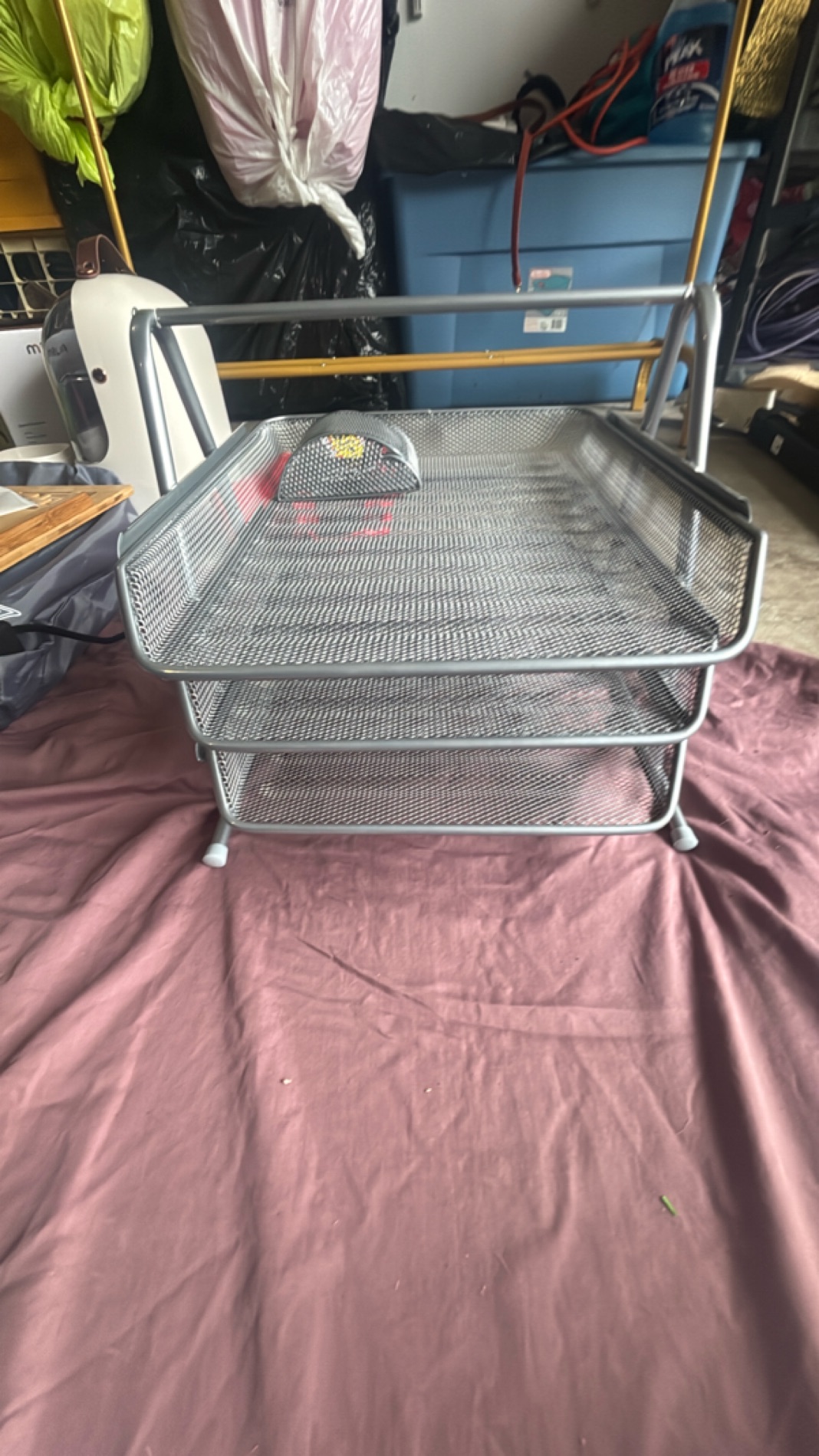 3-Tier Mesh Desk Organizer
