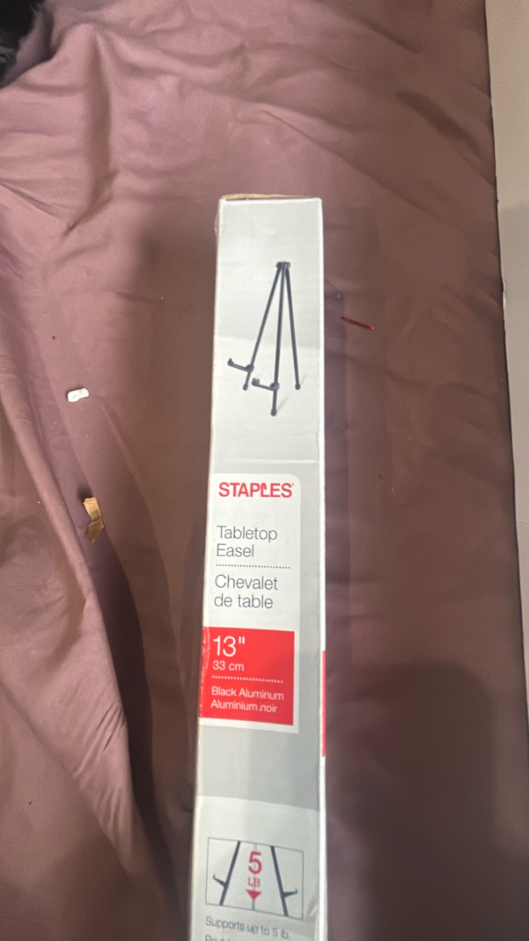 Staples 13" Tabletop Easel