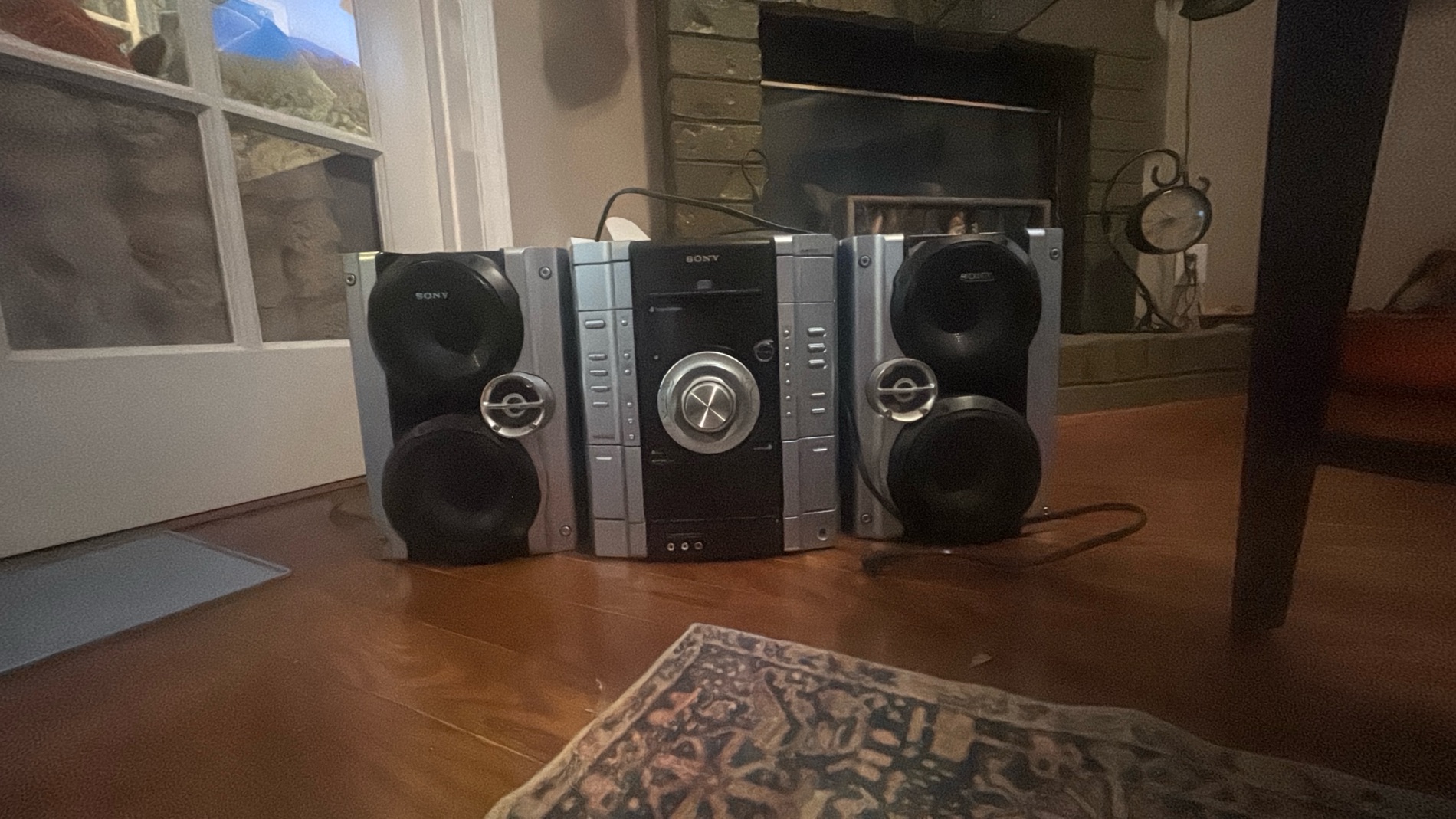 Sony Compact Stereo System with Dual Speakers
