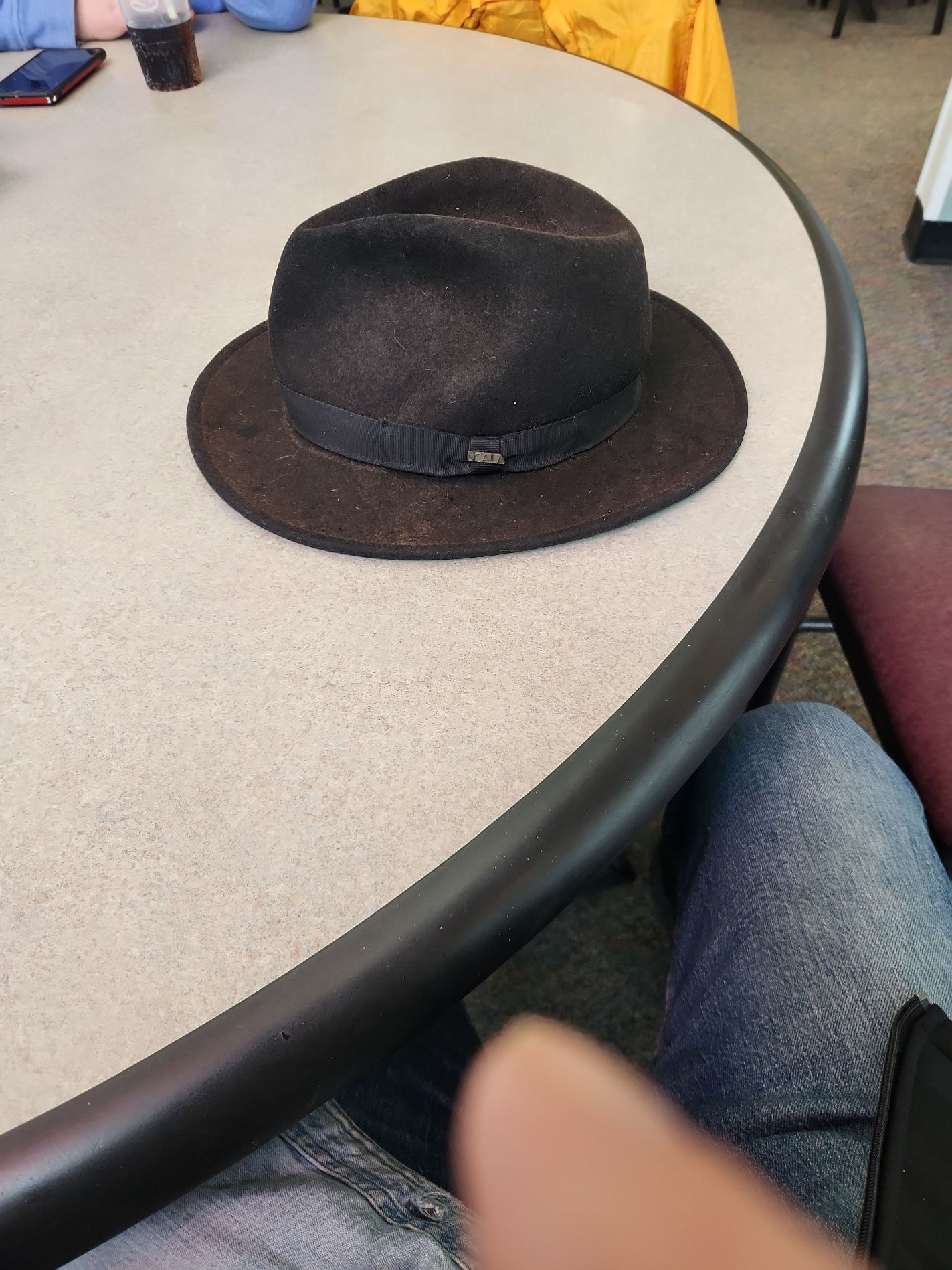 Classic Black Fedora Hat