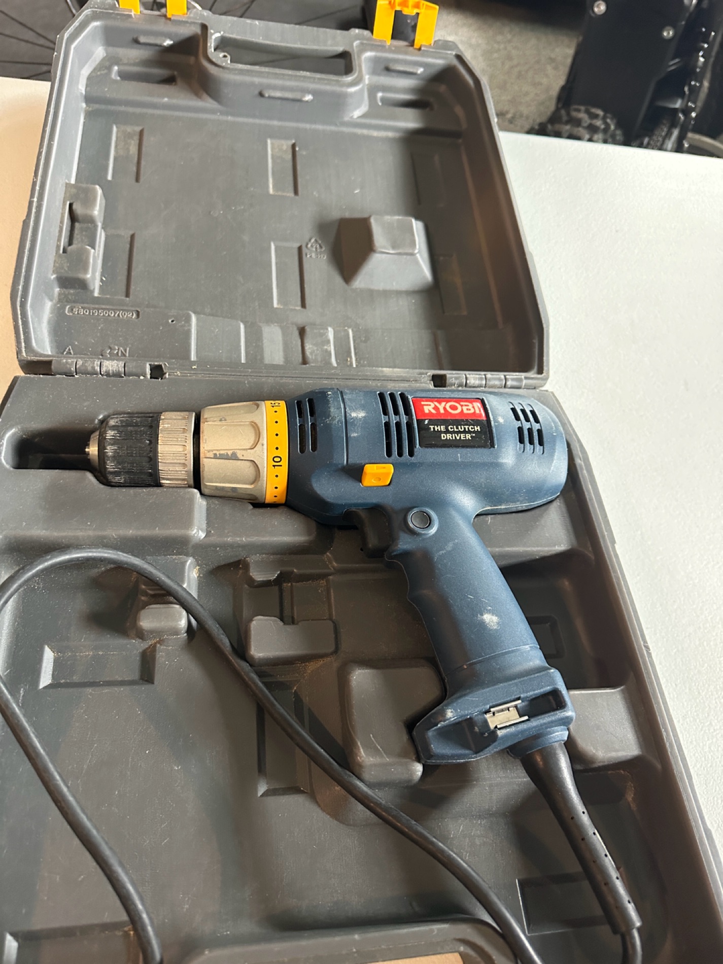 Ryobi Clutch Driver with Carrying Case