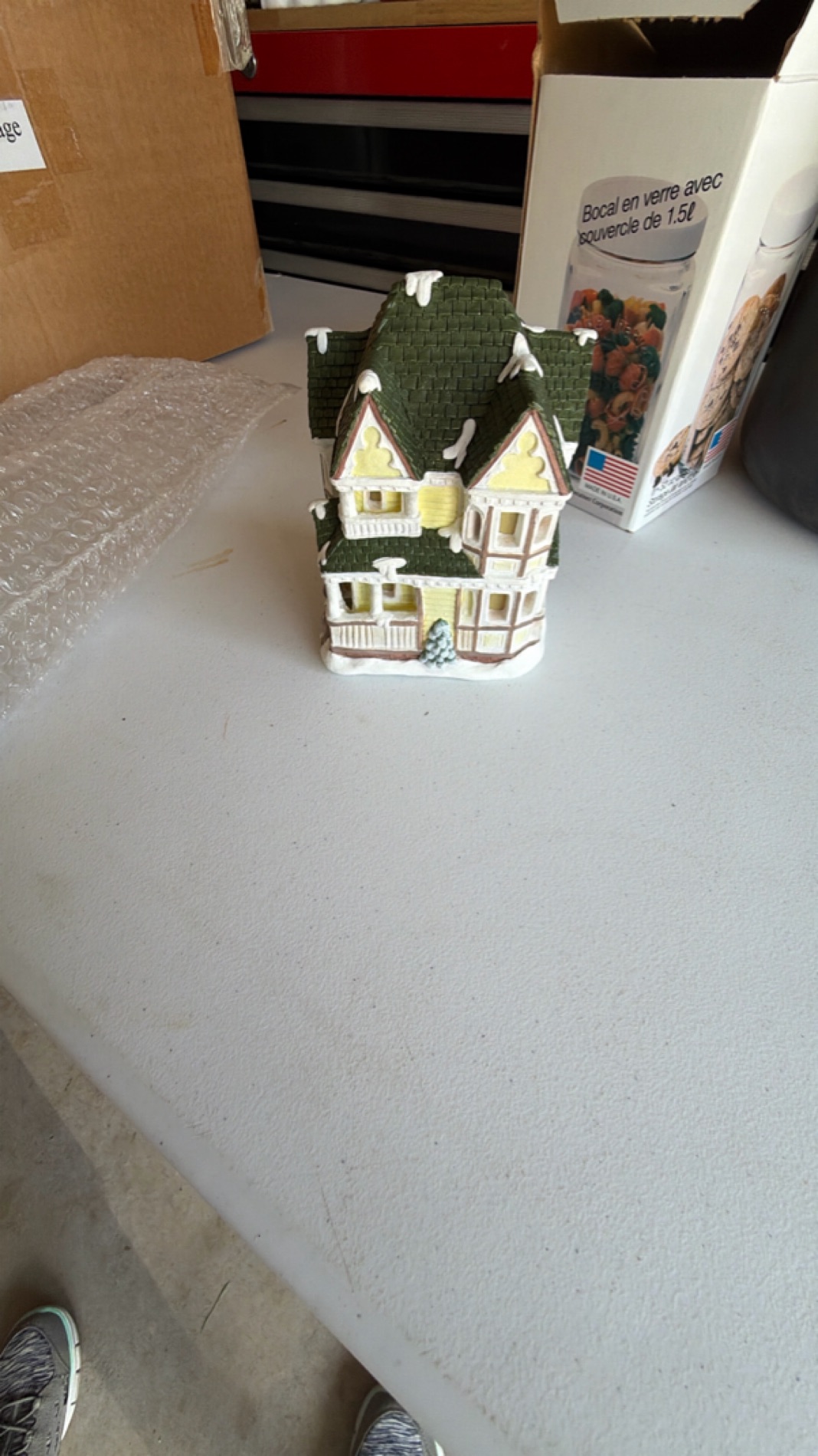 Ceramic Decorative Christmas Village House