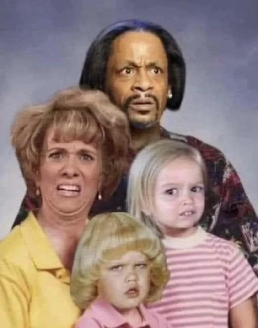 Humorous Custom Family Portrait Poster