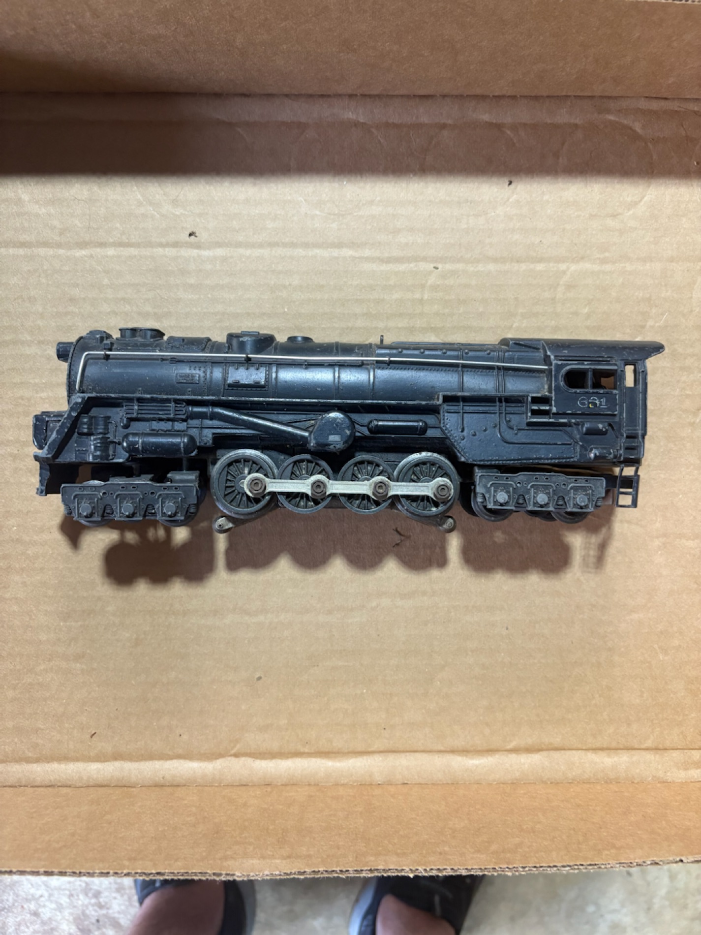 Set of Vintage Model Train Cars - Pennsylvania and New York Central