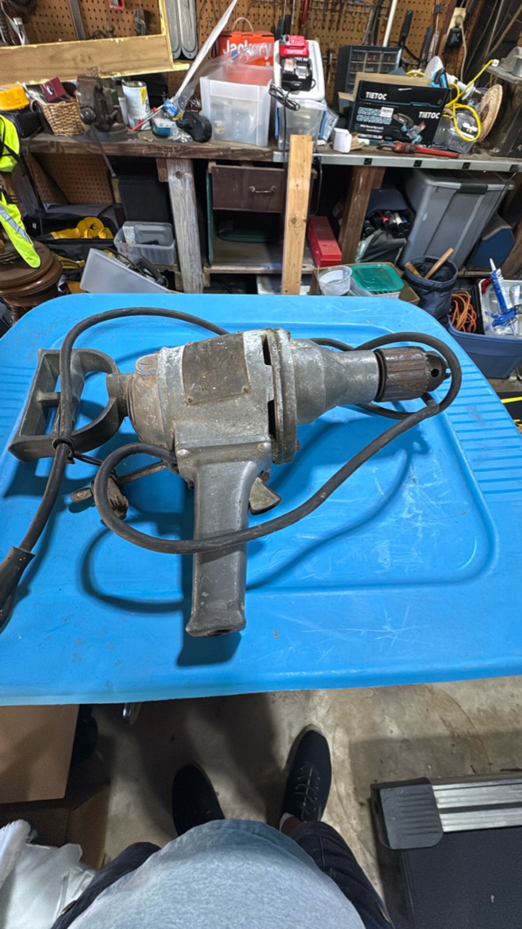 Vintage Signal Heavy-Duty Electric Drill