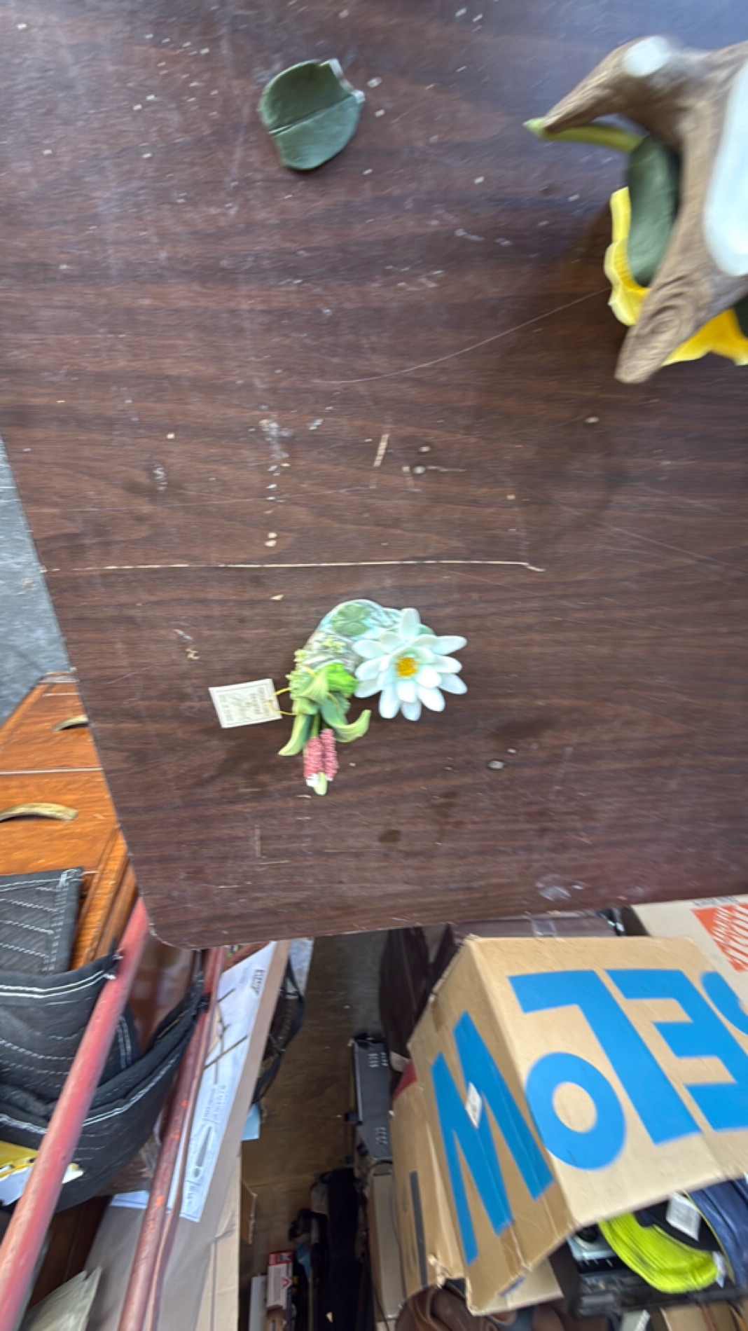 Porcelain Floral Wall Decor Piece