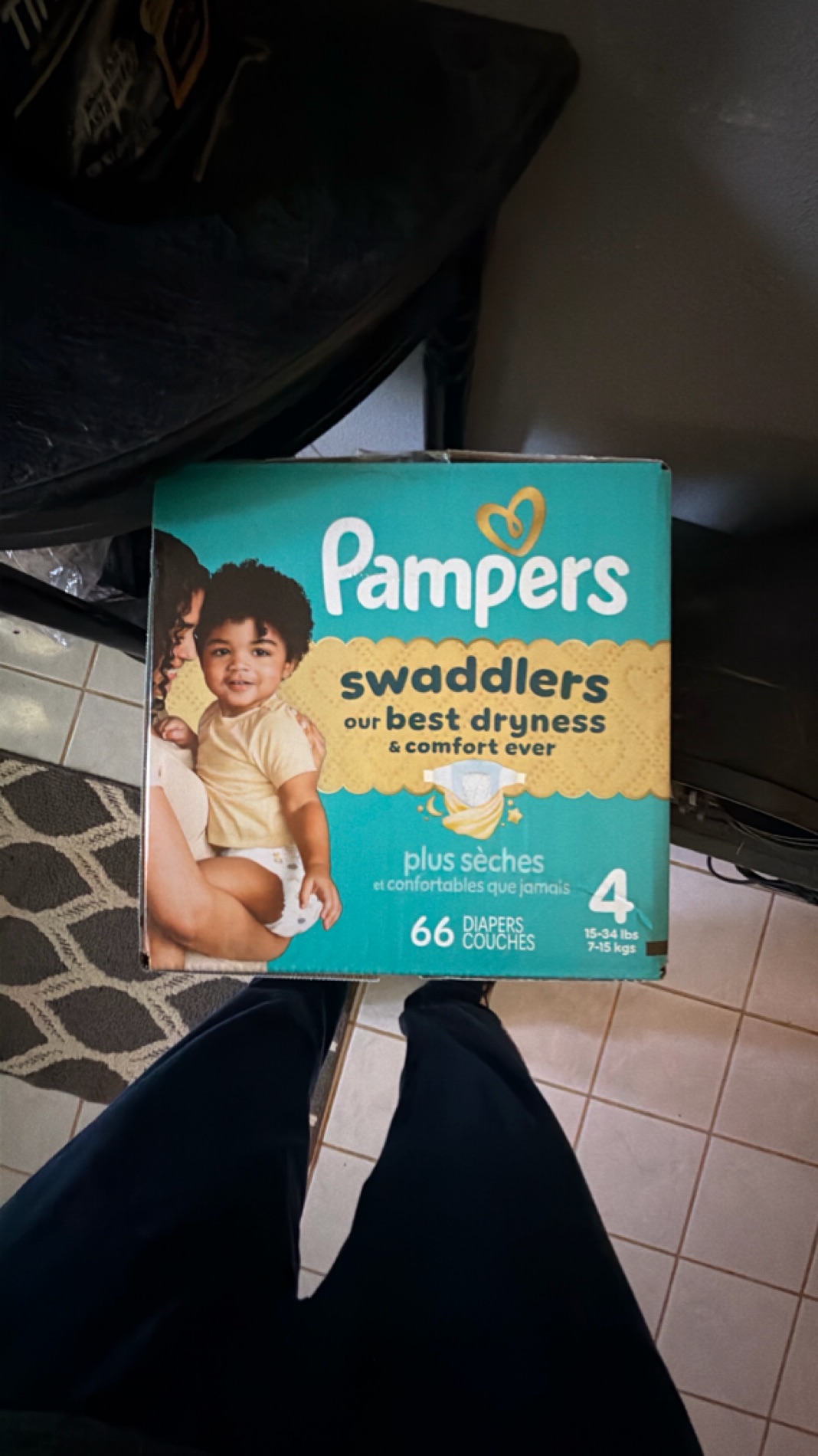 Pampers Swaddlers Diapers Size 4 - 66 Count