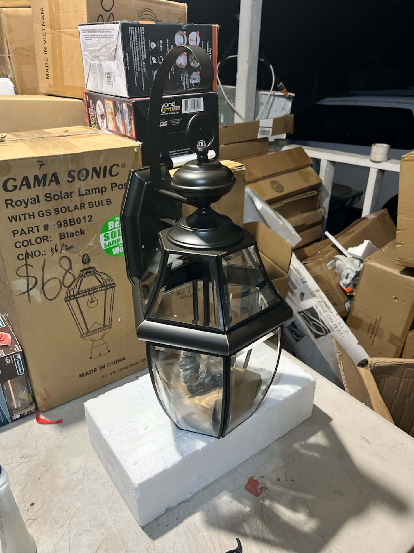 Gama Sonic Royal Solar Lamp Post